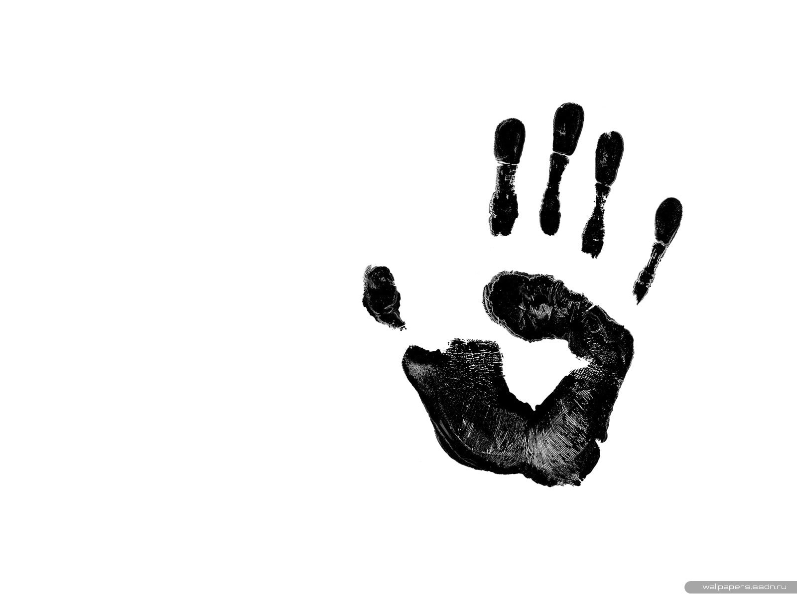 720P, handprint, HD Wallpaper