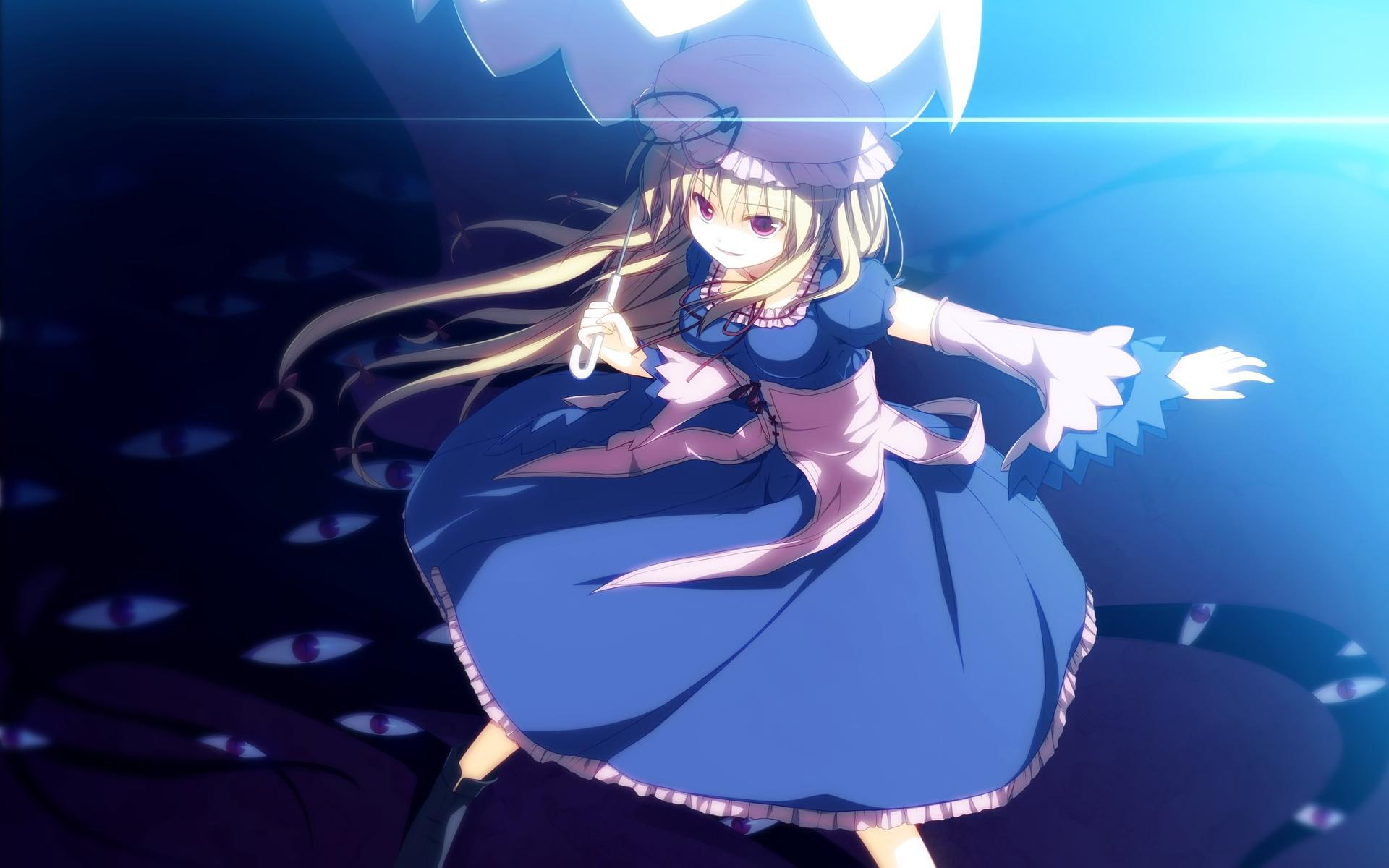 anime, 1920x1200, touhou project, character, touhou, girl, 1080P, scarlet, project, HD Wallpaper