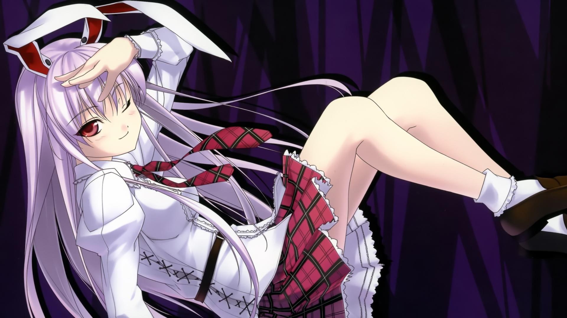 project, illustration, momiji inubashiri, woman, anime, character, momiji, touhou, touhou project, 1080P, inubashiri, rabbit, 1920x1080, HD Wallpaper