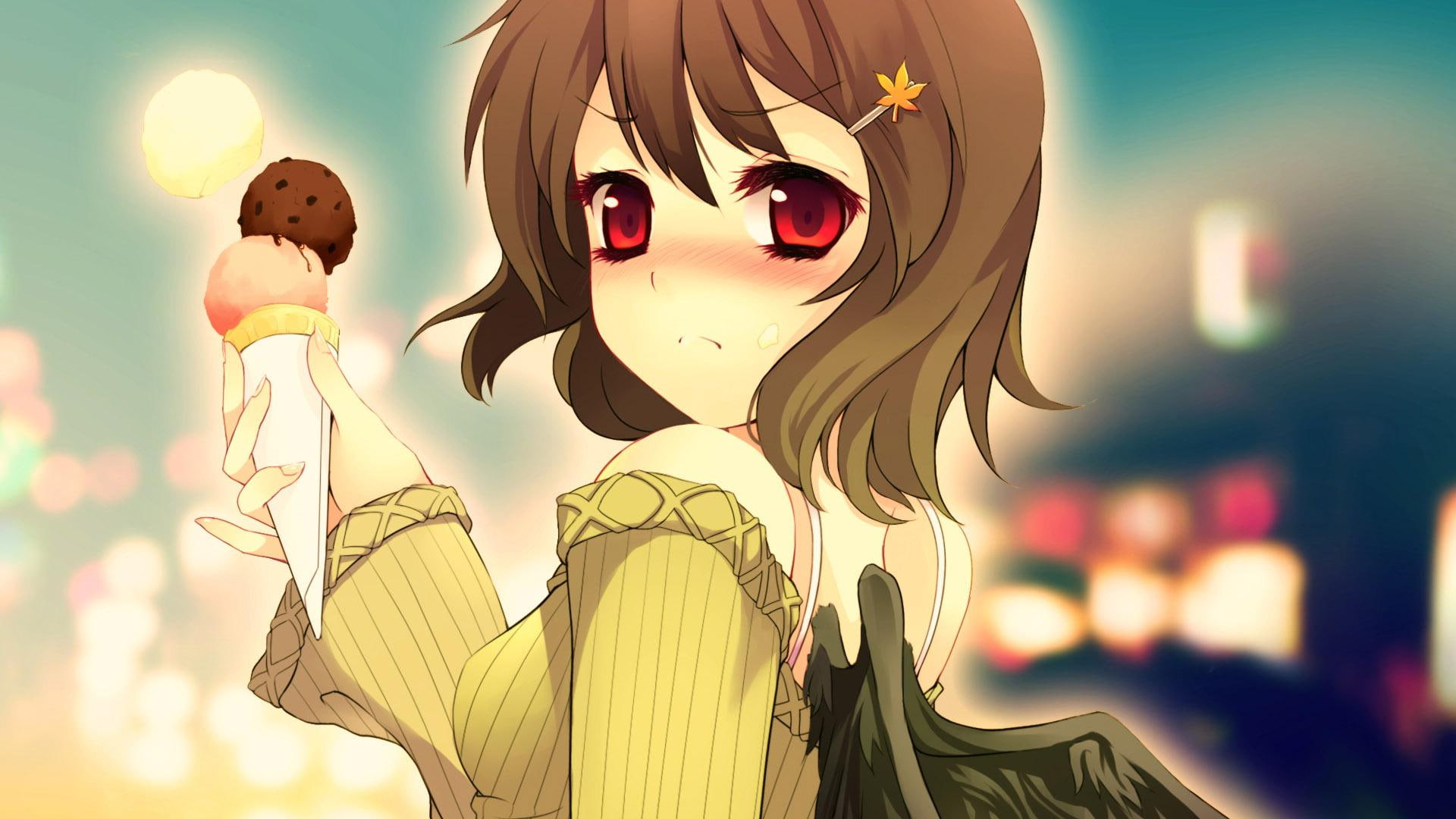 anime, sunny milk, milk, girl, project, touhou, character, brown, 1920x1080, 1080P, hair, touhou project, sunny, HD Wallpaper