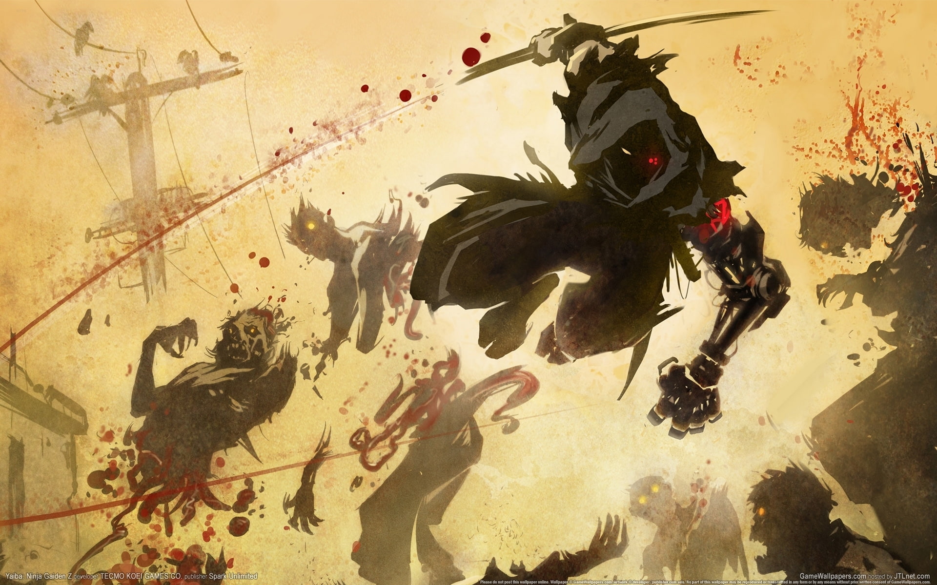 yaiba, 1080P, gaiden, z, ninja, HD Wallpaper