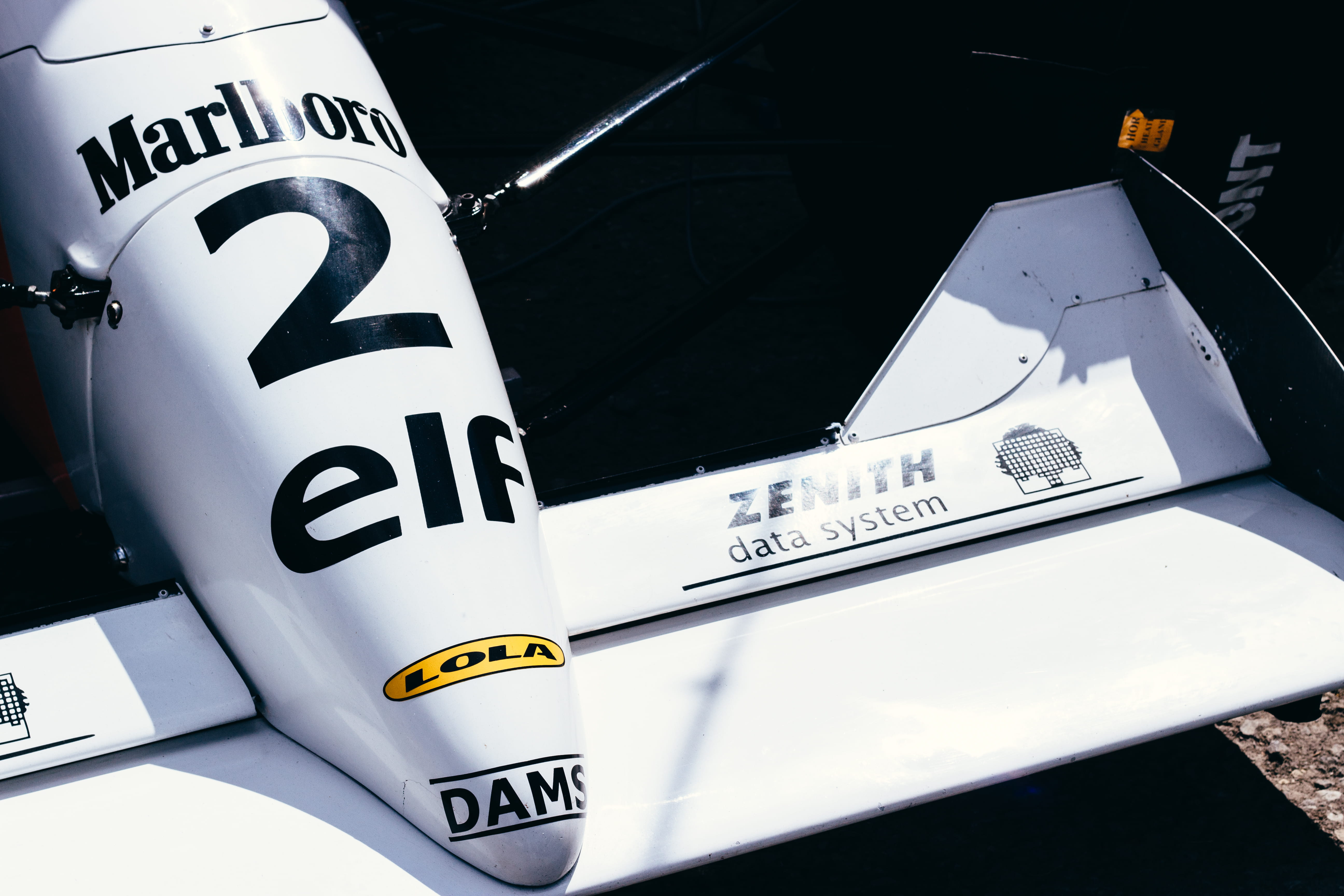 security, close-up, front, law, white, safety, warning sign, black, racing, hill climb, elf, motorsport, protection, text, no people, police force, racecar, HD Wallpaper