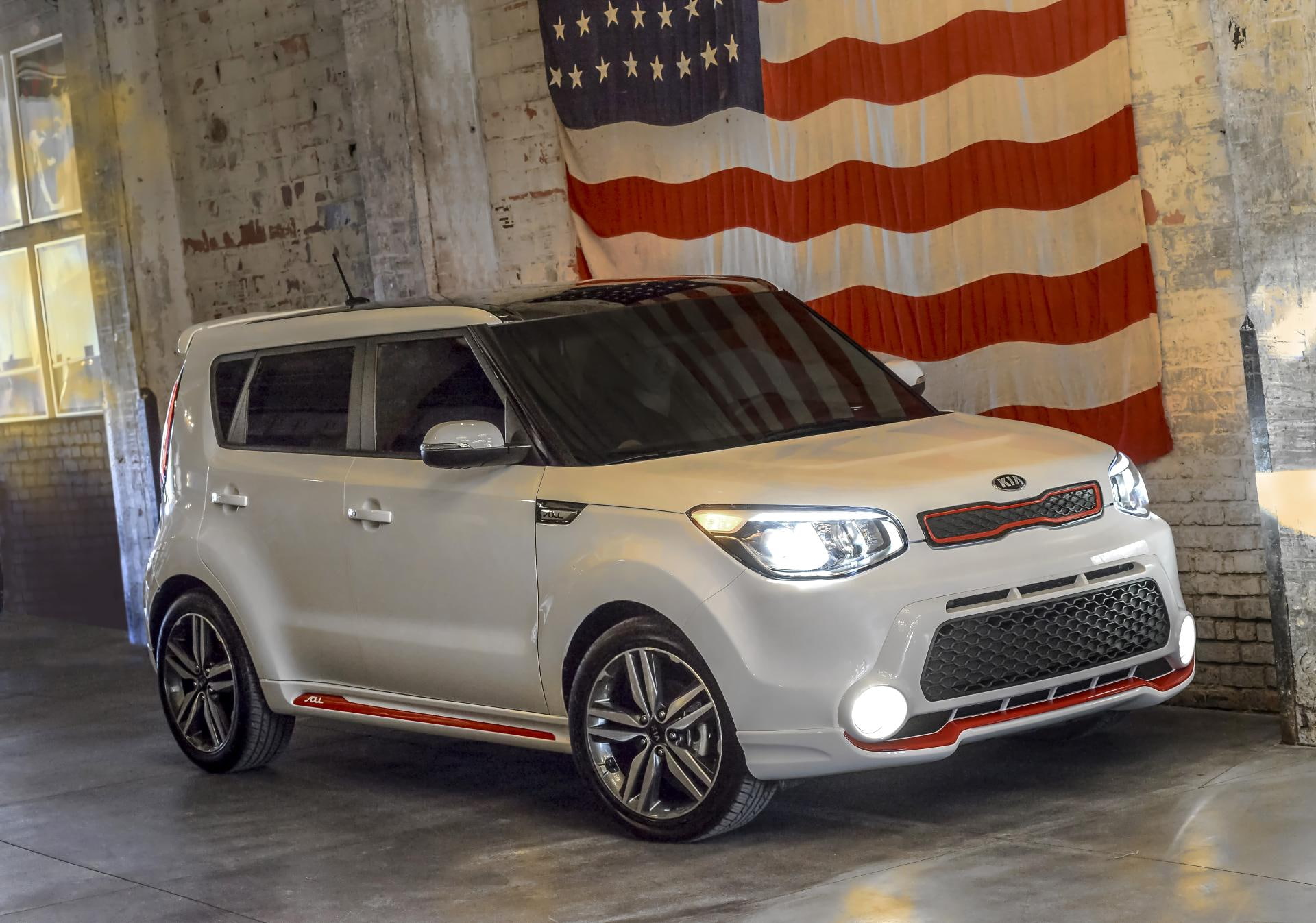 ster, car, euro, soul, trail, concept, trade, 1080P, zone, acirc, kia, red, edition, HD Wallpaper