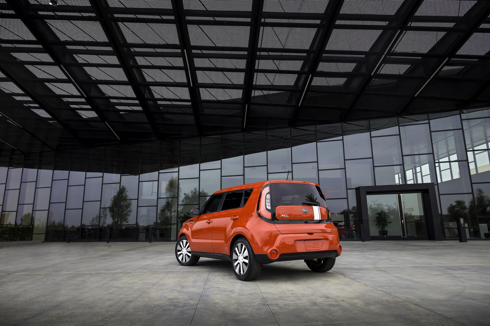 zone, 1080P, suv, car, kia, red, soul, edition, HD Wallpaper