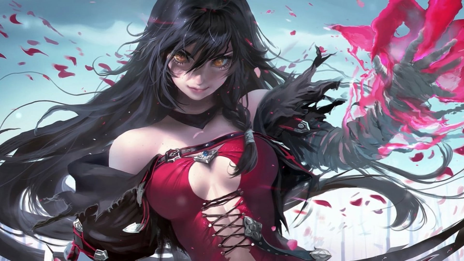 Velvet Crowe, 1080P, Anime, Tales of Berseria, HD Wallpaper