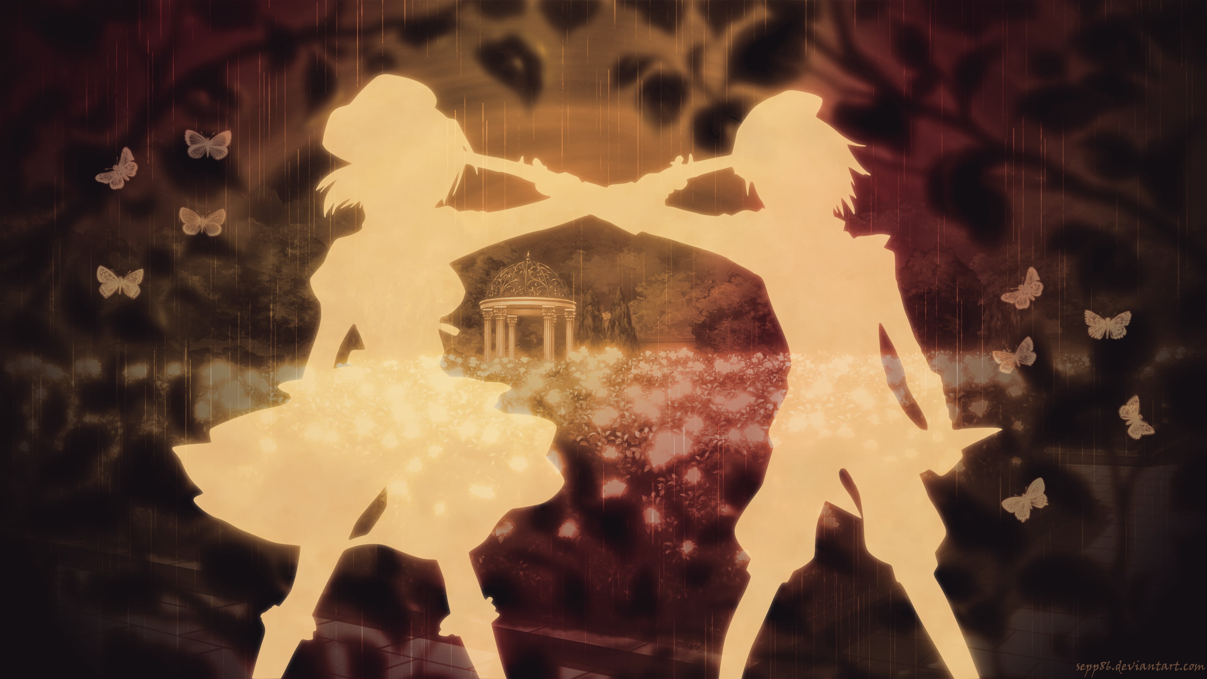 Shannon (Umineko no Naku Koro ni), Umineko: When They Cry, Kanon (Umineko no Naku Koro ni), 4K, Anime, HD Wallpaper