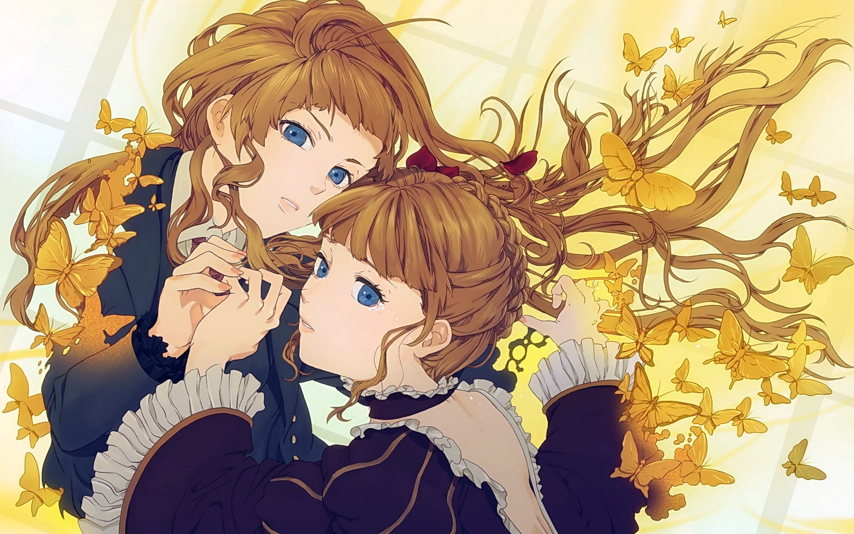 umineko no naku koro ni, child, real people, young Adult, females, adult, girl, costume, hairstyle, leisure activity, teenage Girls, haired, people, female, HD Wallpaper