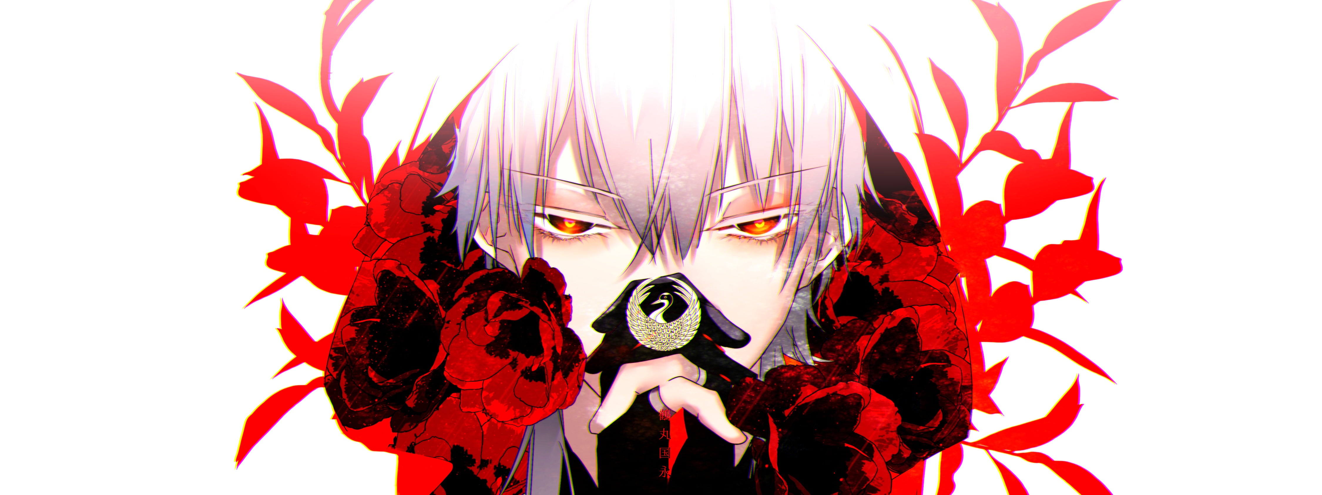 Touken Ranbu, Tsurumaru Kuninaga, 4K, Anime, HD Wallpaper