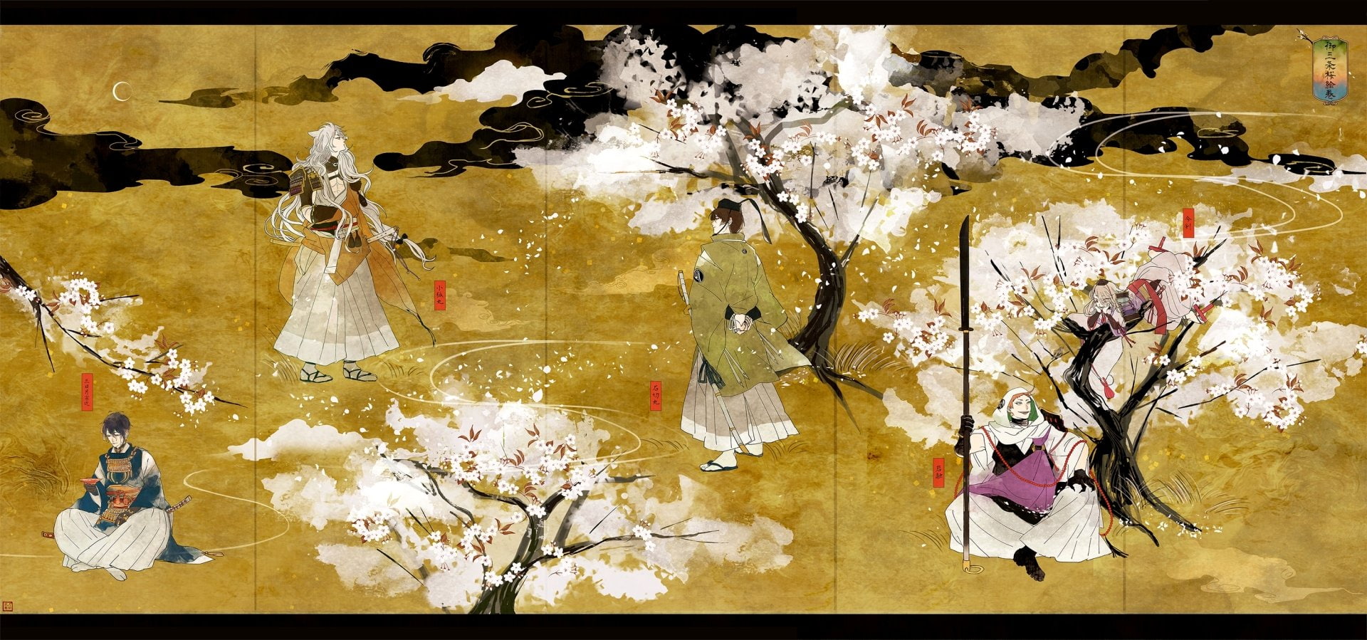 Anime, Touken Ranbu, 1080P, HD Wallpaper