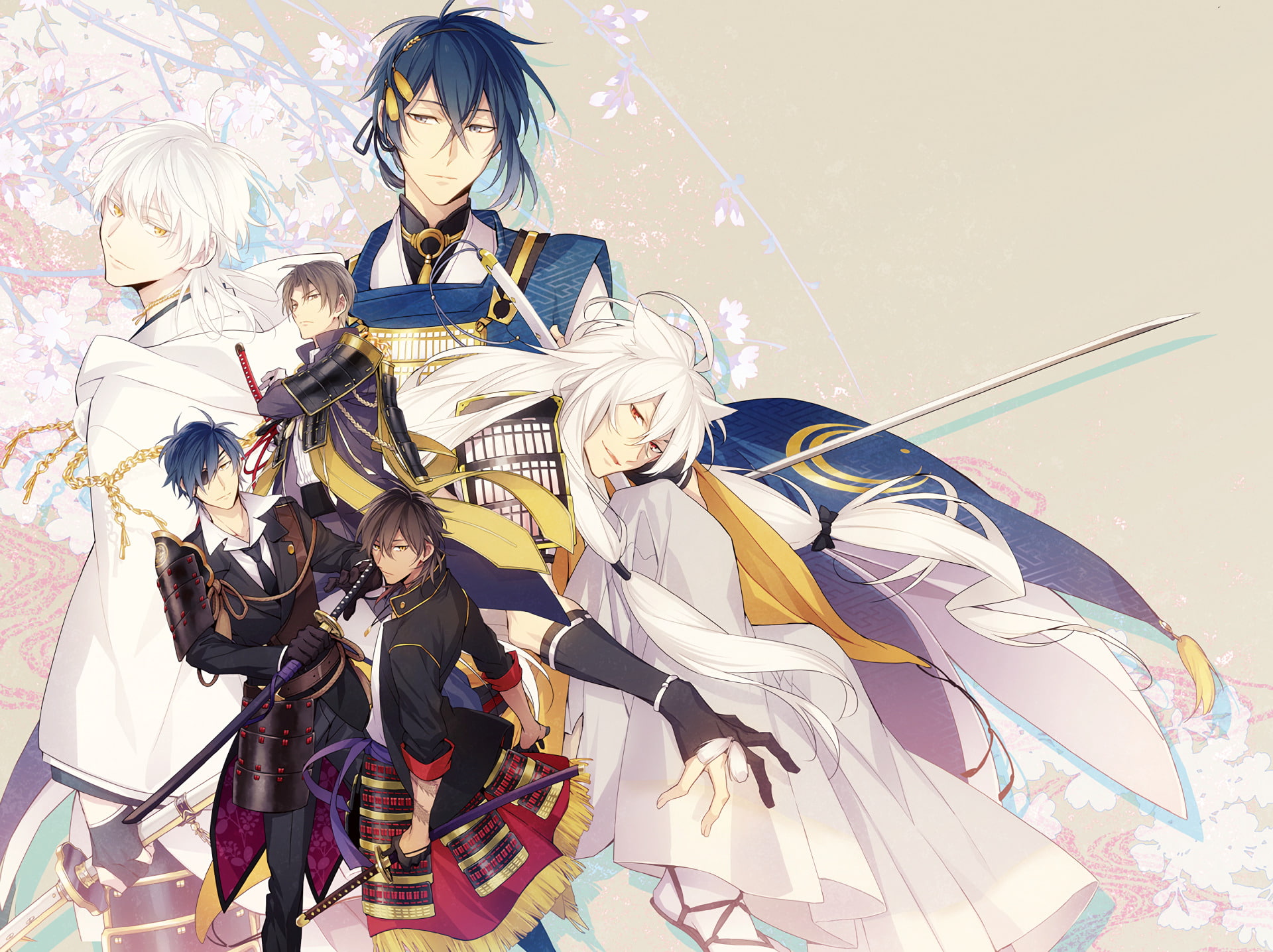 Touken Ranbu, Anime, 1080P, HD Wallpaper