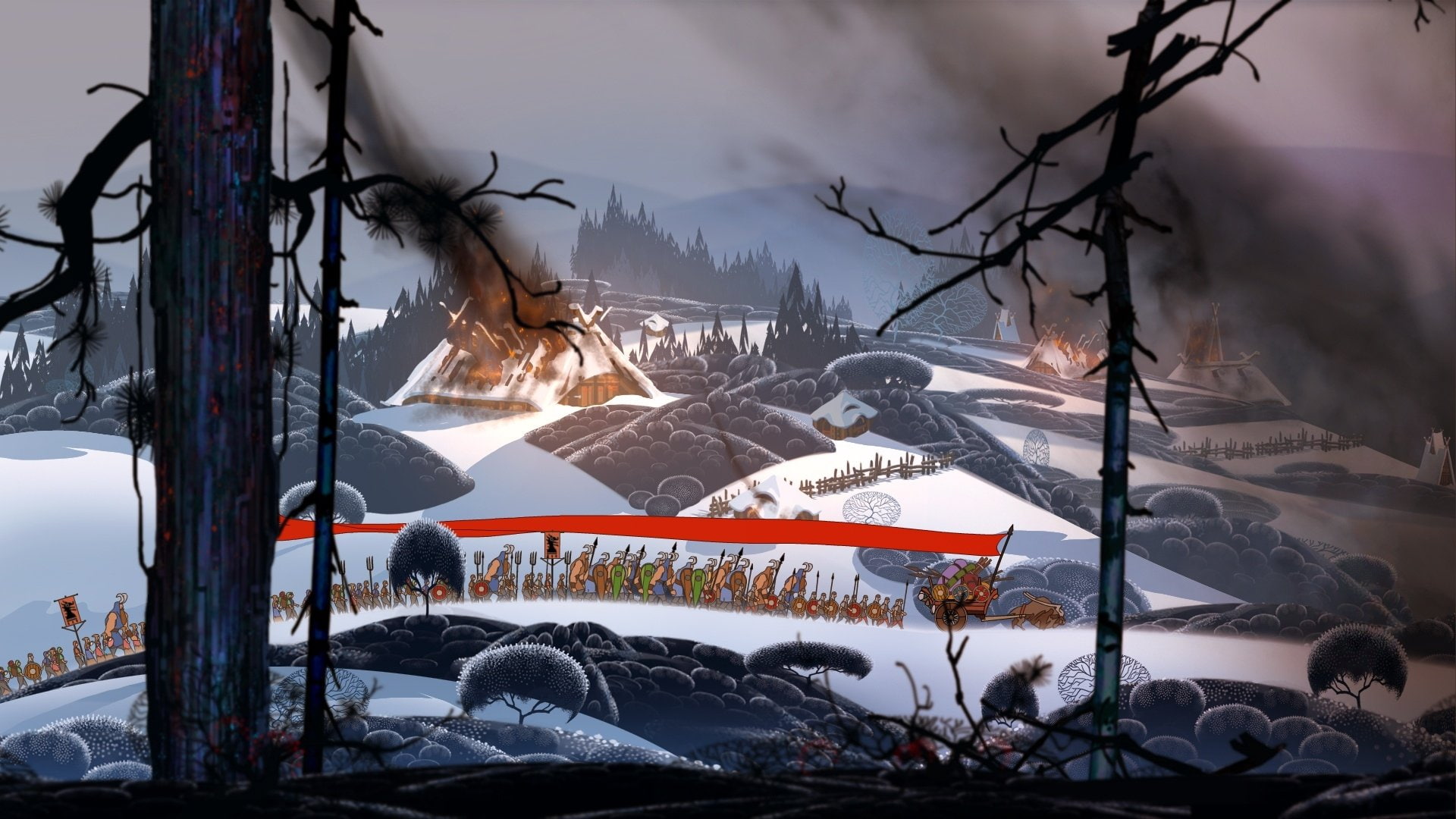 1080P, The Banner Saga, Video Game, HD Wallpaper