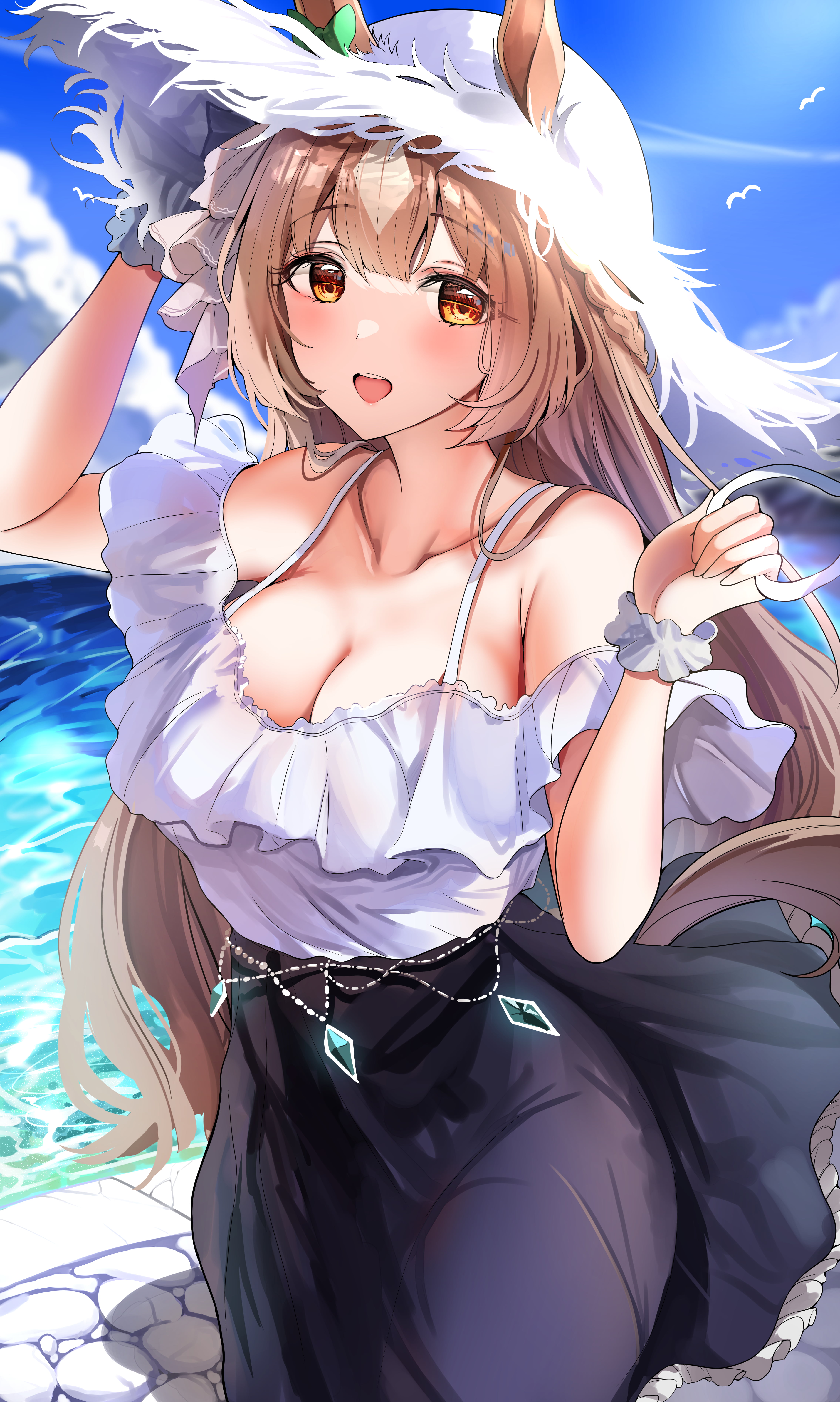 anime, anime girls, 5K, Sak, Uma Musume Pretty Derby, Phone HD Wallpaper