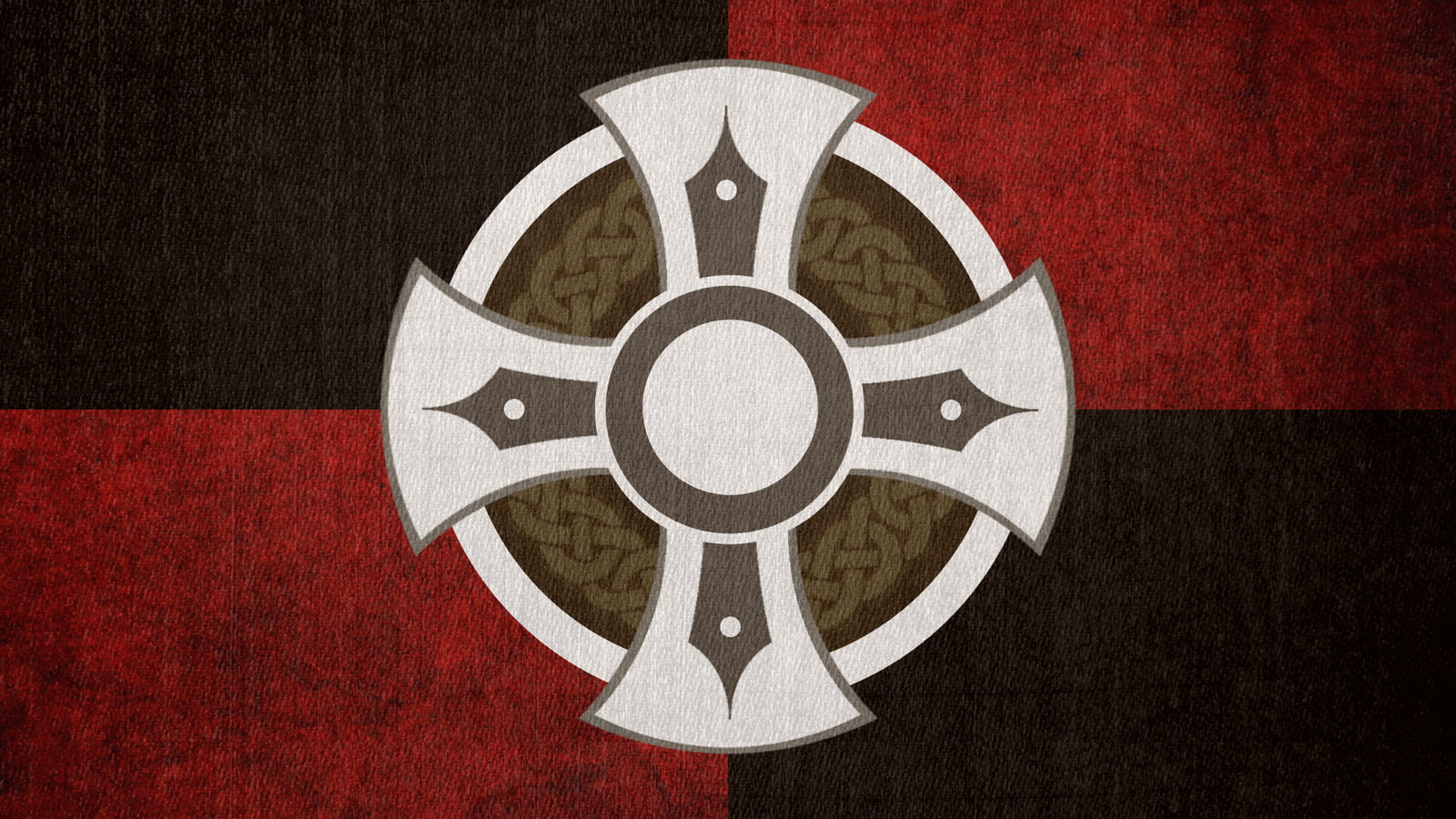 Okiir, The Elder Scrolls, single object, red, white color, symbol, communication, wall - building feature, sign, shape, circle, close-up, no people, pattern, HD Wallpaper