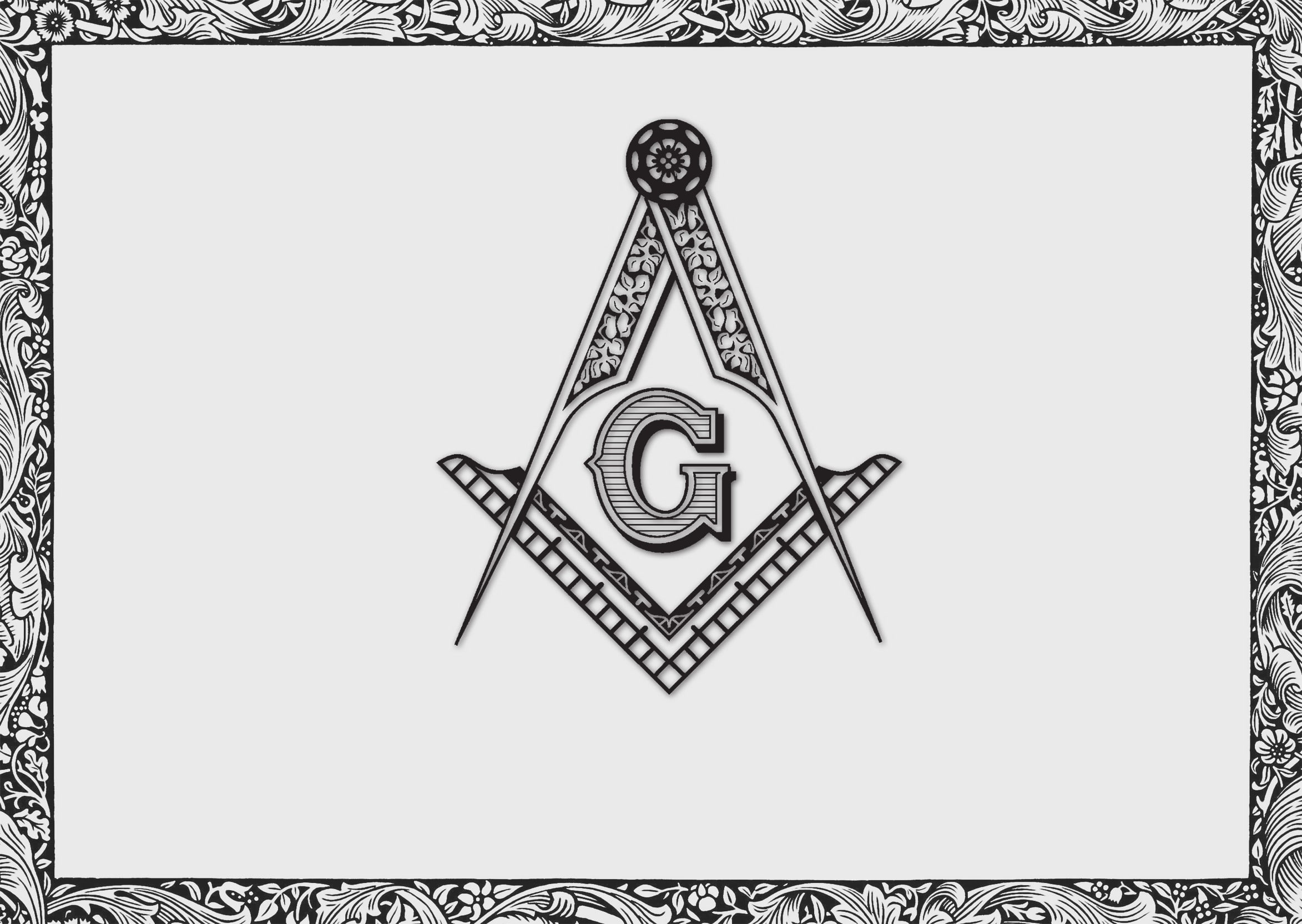 pattern, 1080P, logo, masons, HD Wallpaper