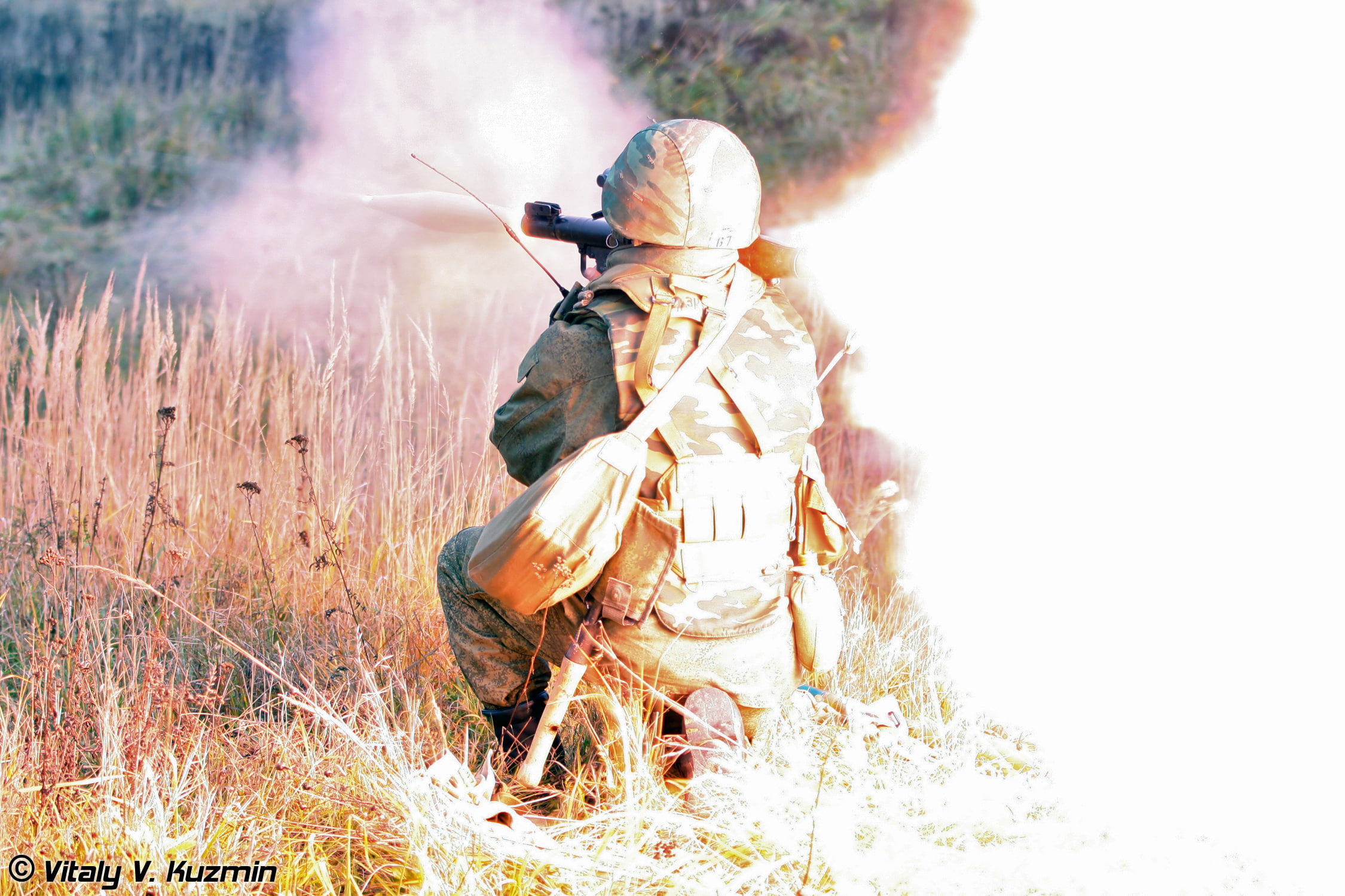 exercises, Russian soldiers, shot, 1080P, RPG-7, HD Wallpaper