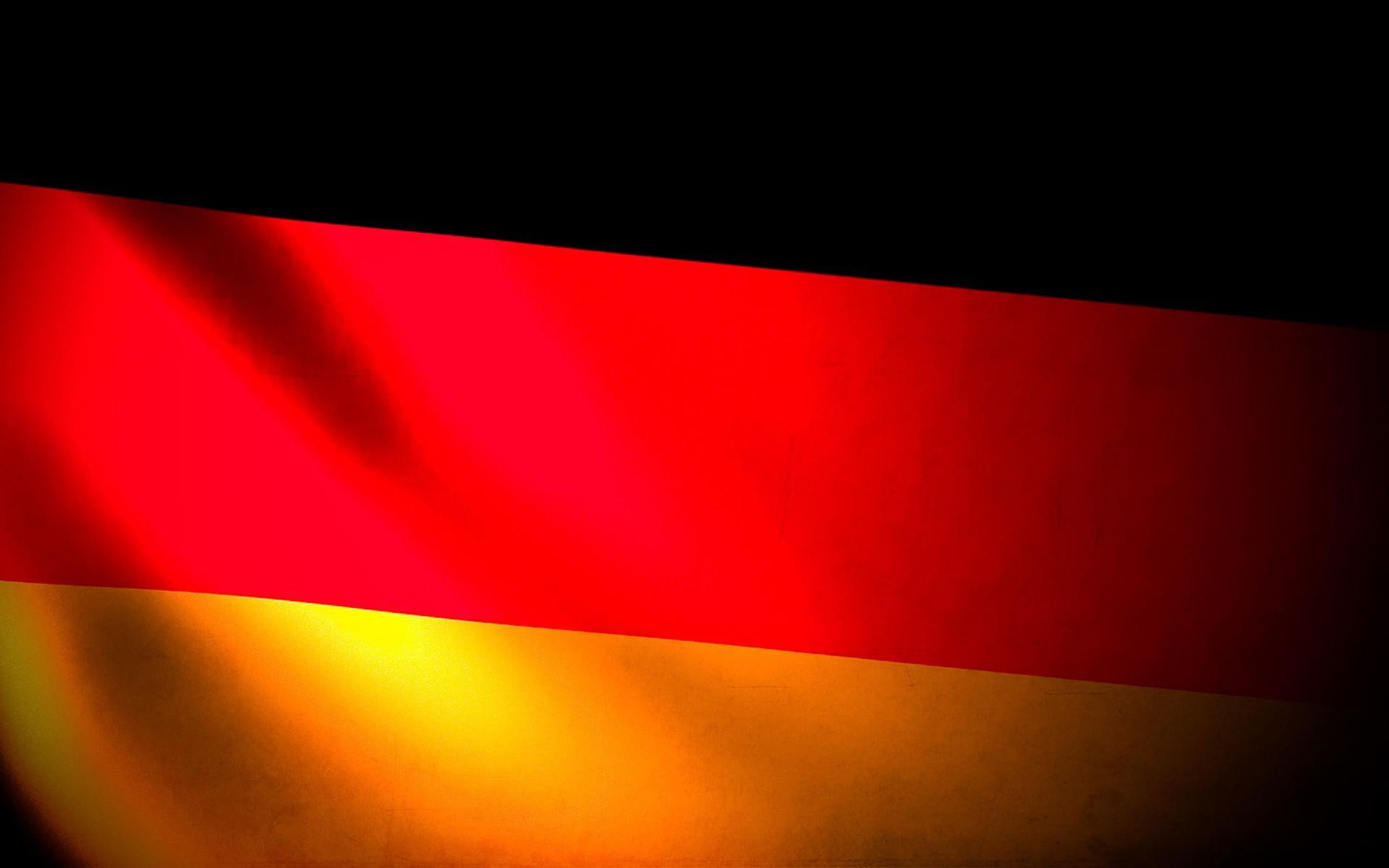 1080P, digital art, germany, yellow, textile, flag, red, 1920x1200, HD Wallpaper