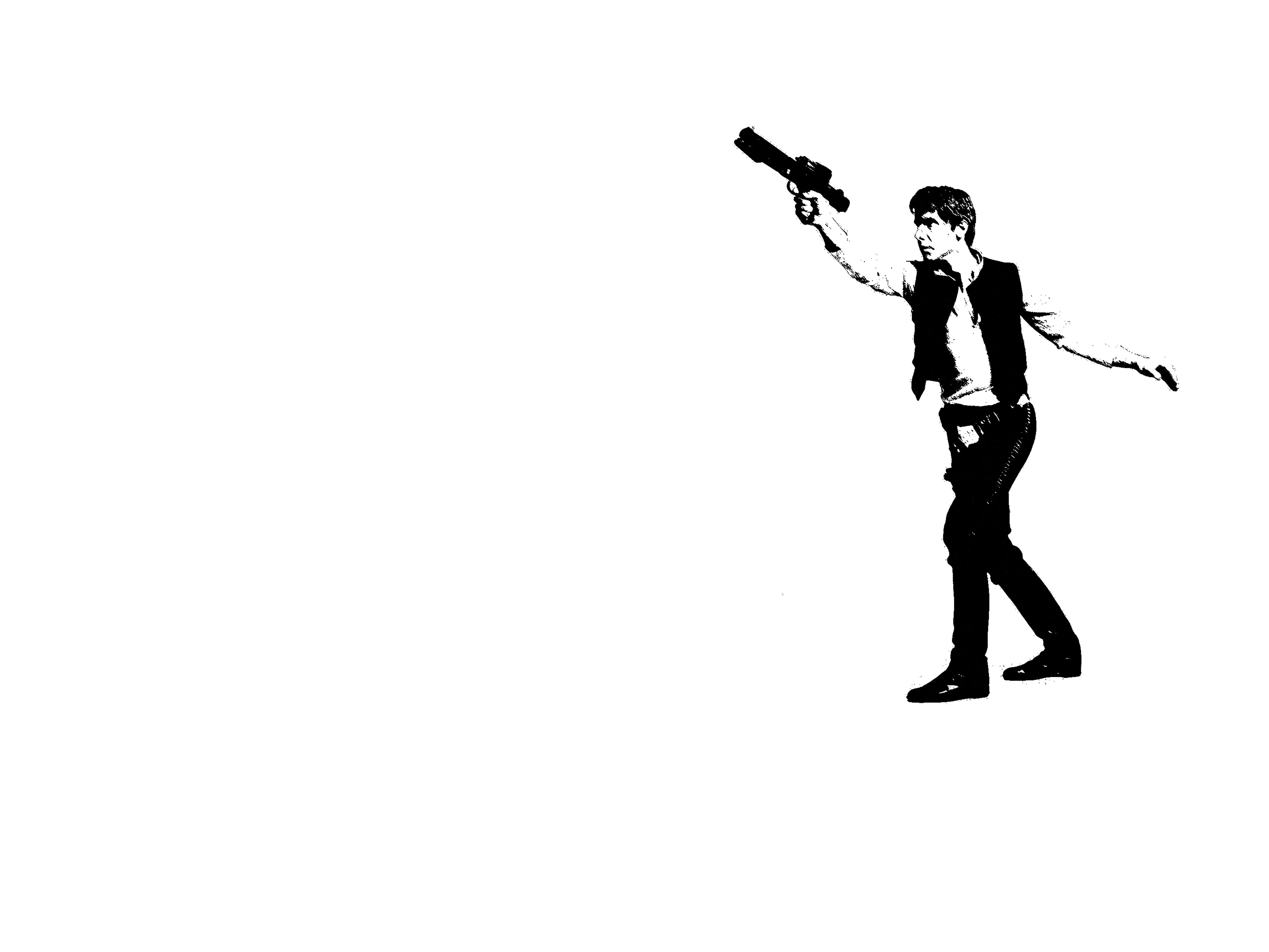 illustration, gun, 4K, real people, leisure activity, young women, s, studio shot, lifestyles, one person, indoors, Star Wars, copy space, weapon, side view, HD Wallpaper