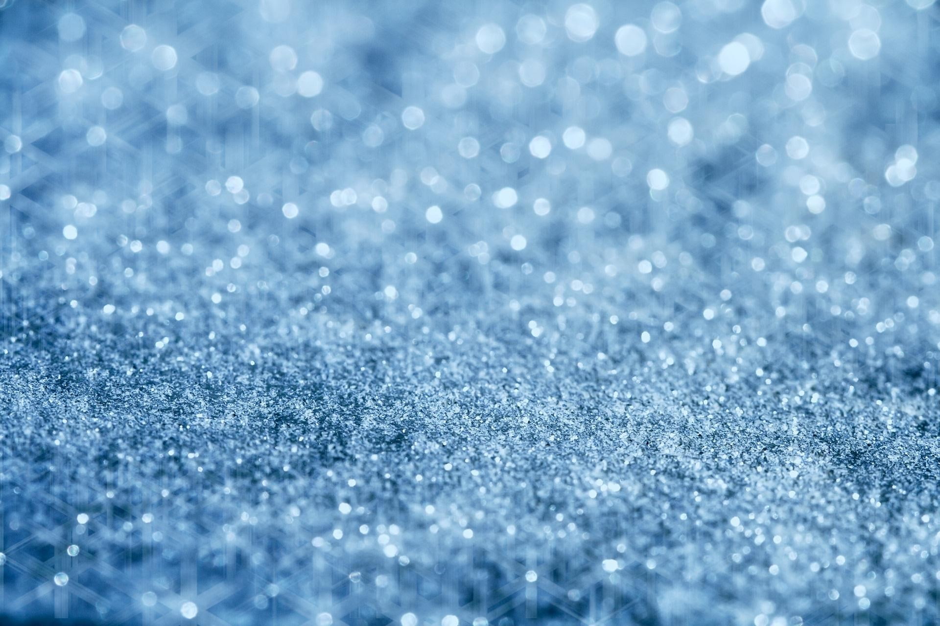 defocused, pattern, blue, snowflake, crystal, selective focus, cold temperature, full frame, shiny, snow, surface level, abstract, winter, backgrounds, HD Wallpaper