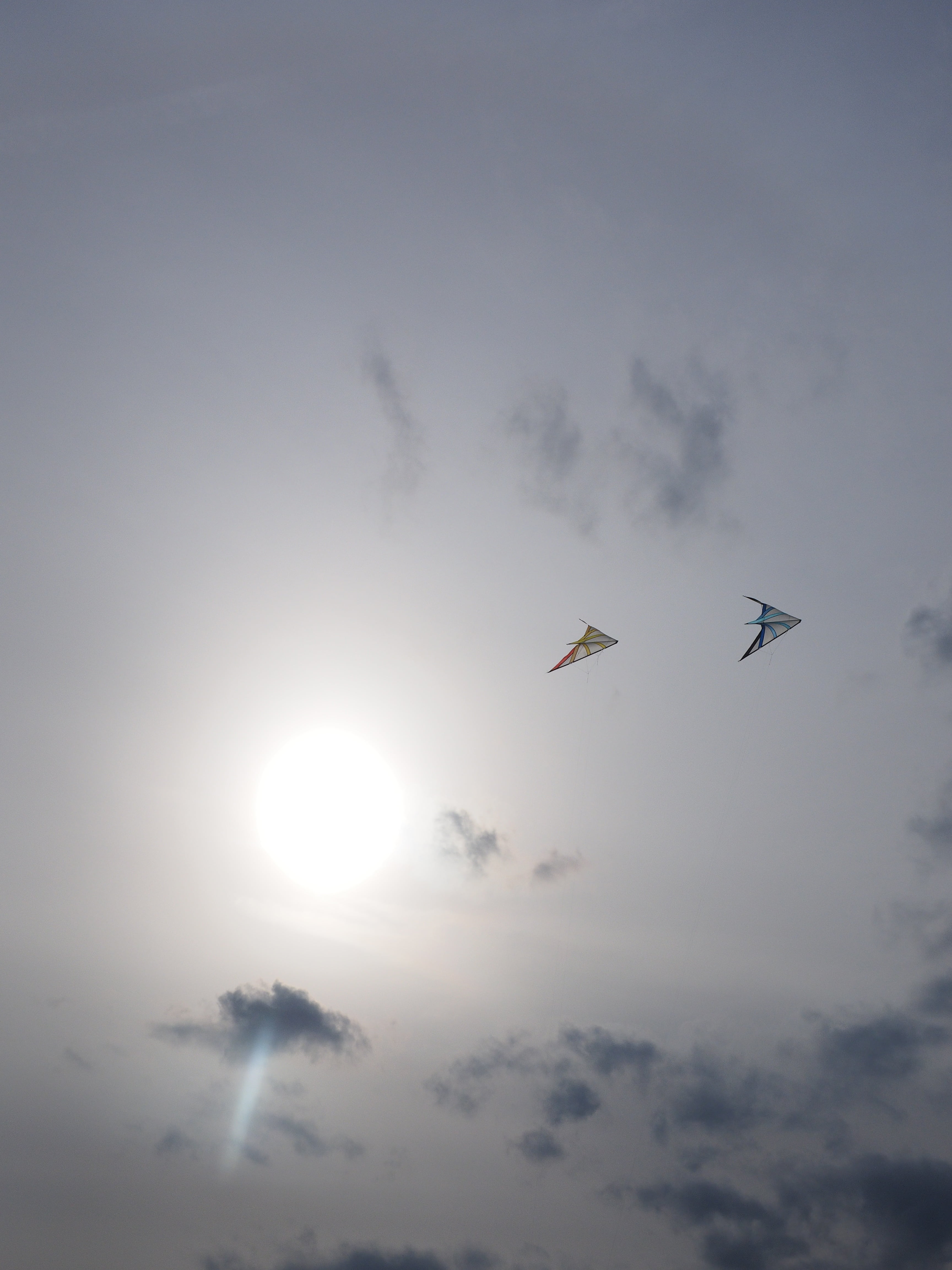 cloud - sky, mode of transportation, outdoors, aerobatics, air, aerospace industry, travel, smoke - physical structure, sun, on the move, allow kite flying, Phone HD Wallpaper