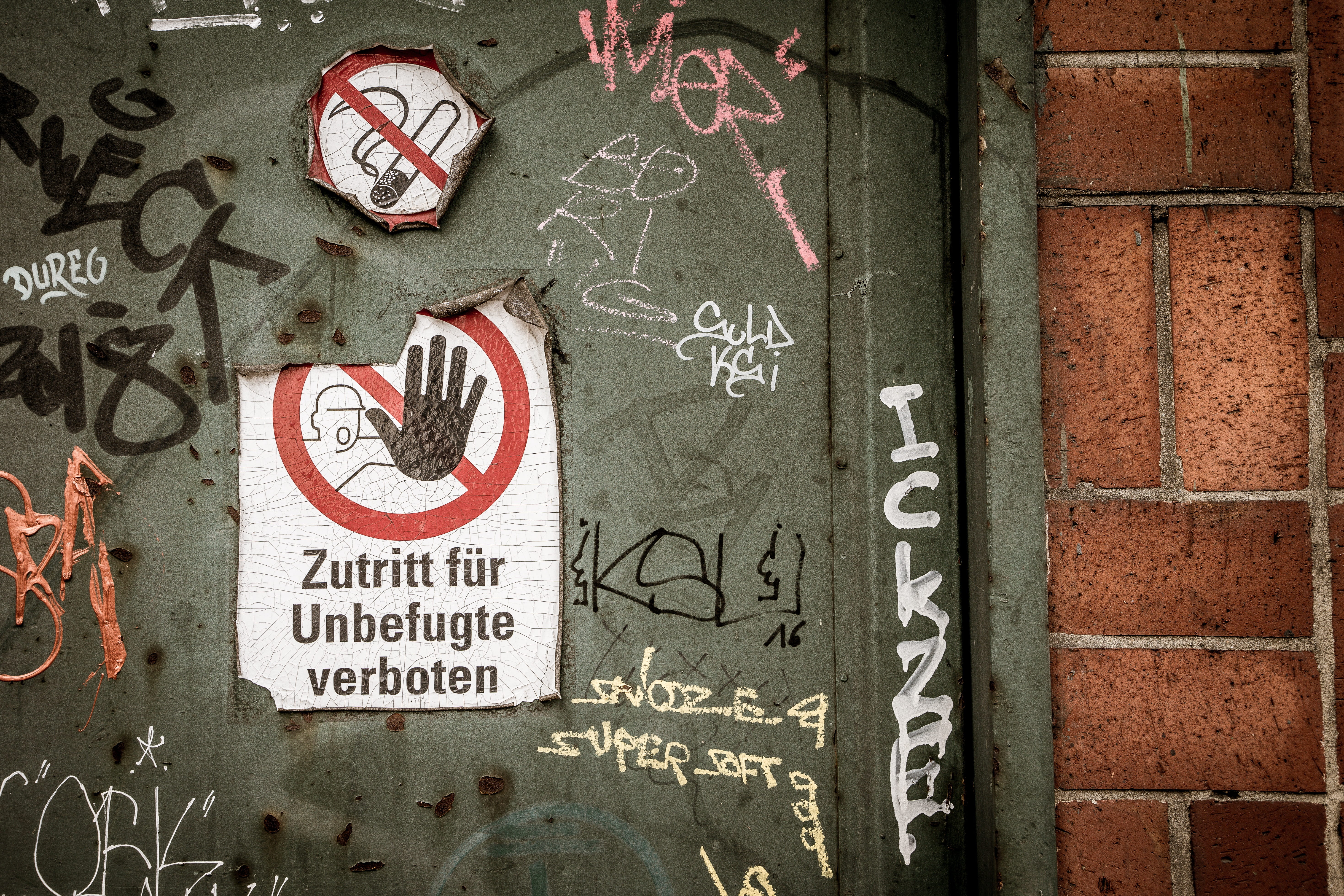 attorney, message, sign, allows, art and craft, day, western script, stone, prohibited, building exterior, wall, facade, wall - building feature, brick wall, HD Wallpaper