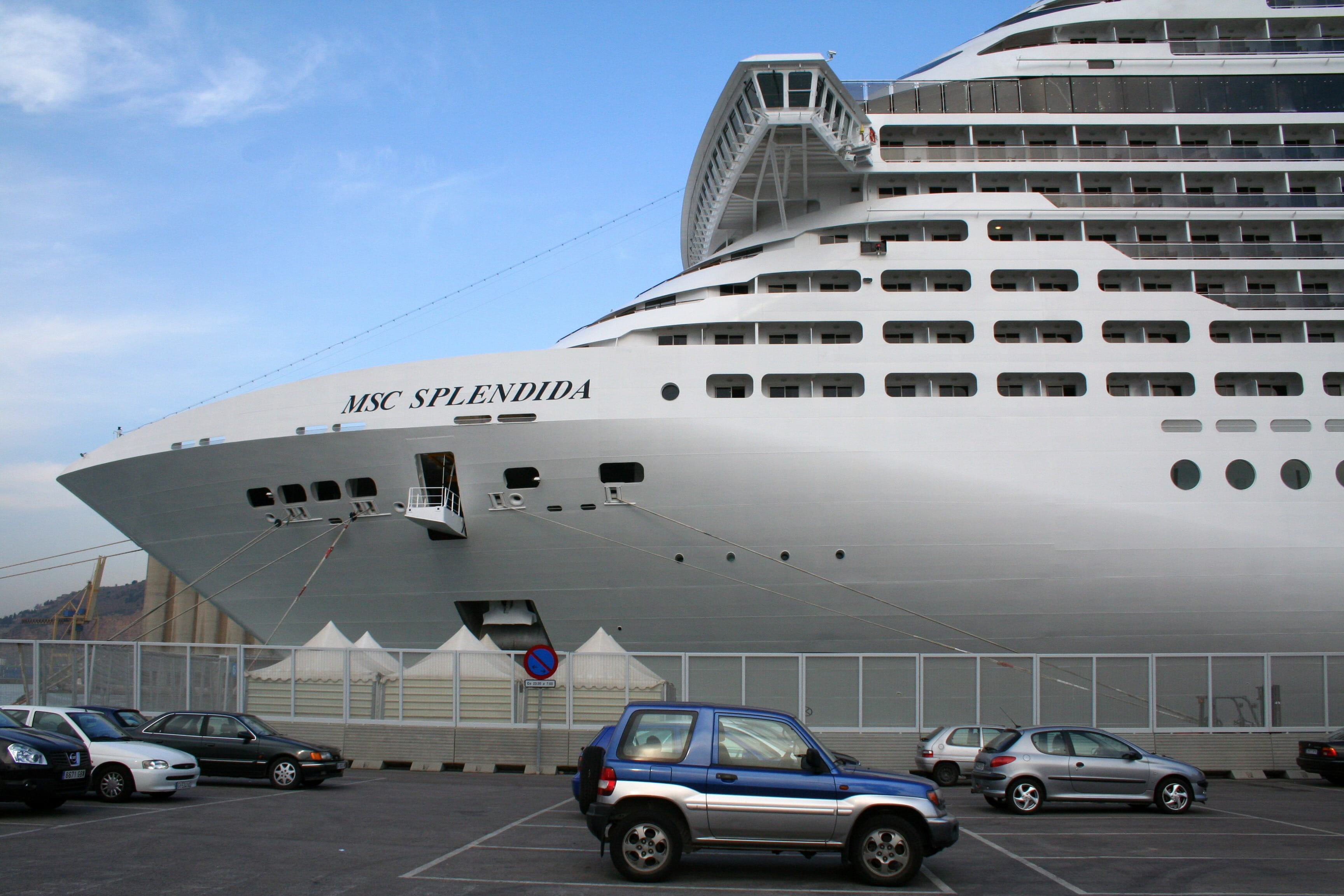 spain, nautical Vessel, Ship, harbor, travel Locations, mode of transportation, building, passenger Ship, mediterranean, msc, motor vehicle, city, air vehicle, HD Wallpaper