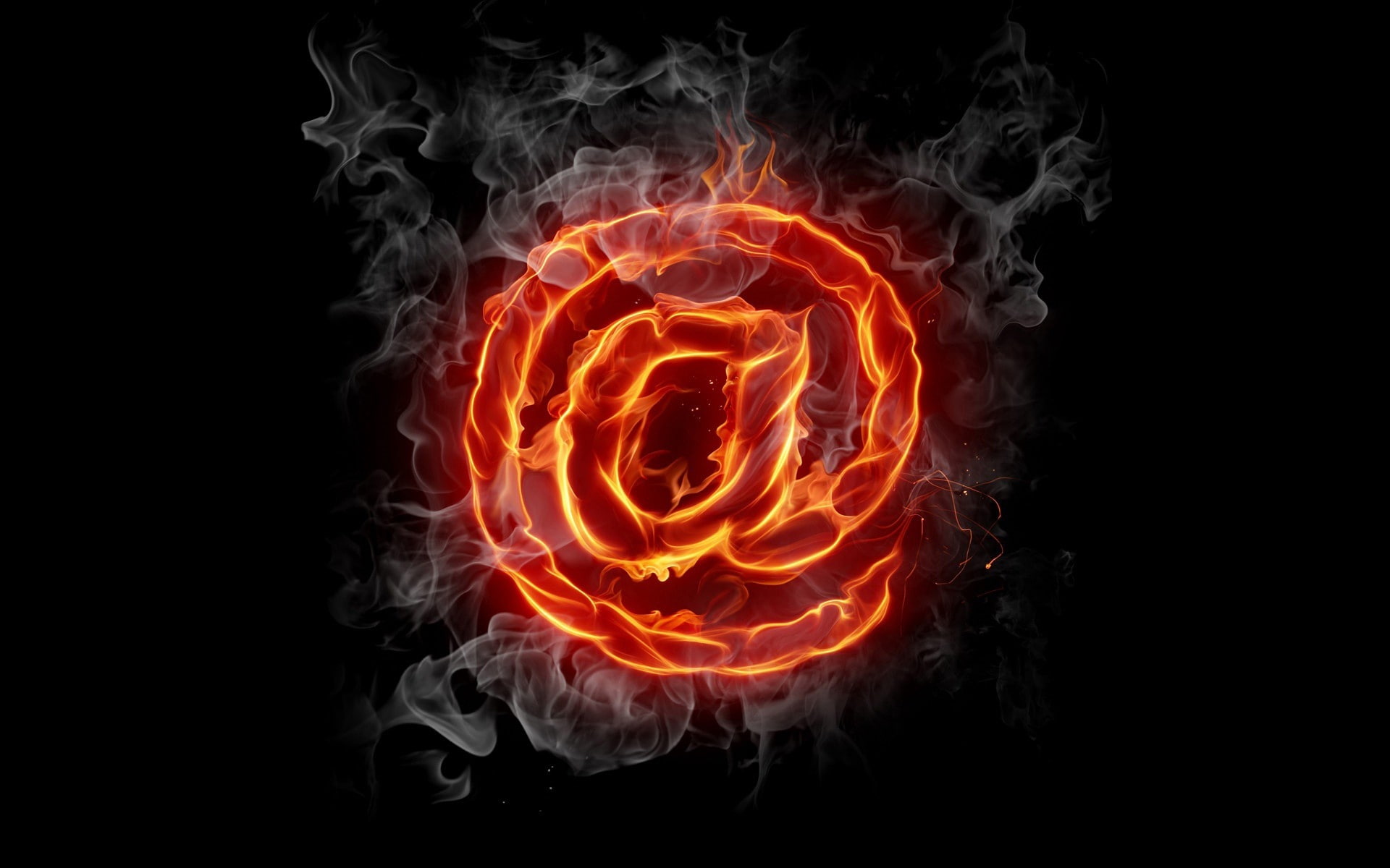 burning, e-mail, symbol, 1080P, abstraction, sign, internet, HD Wallpaper