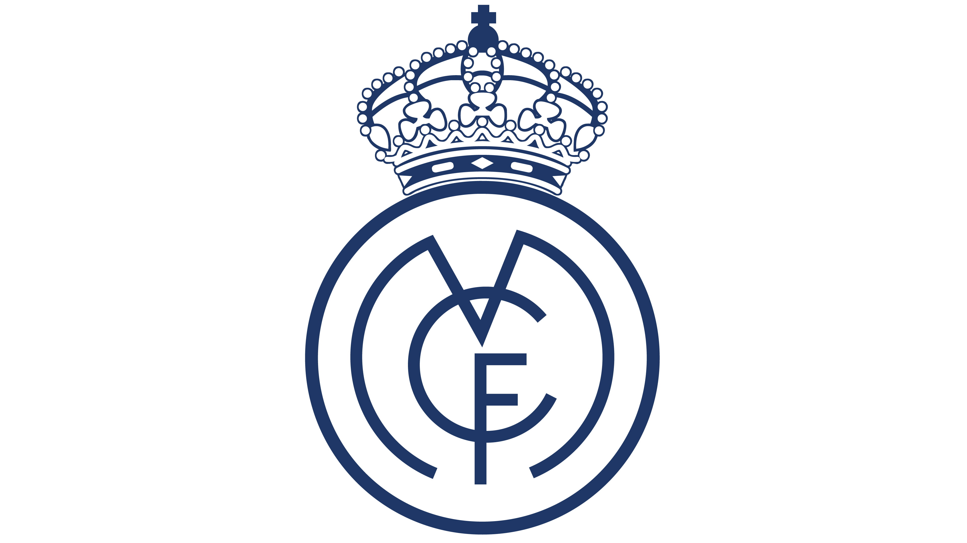 Logo, Emblem, 4K, Real Madrid C.F., Soccer, HD Wallpaper