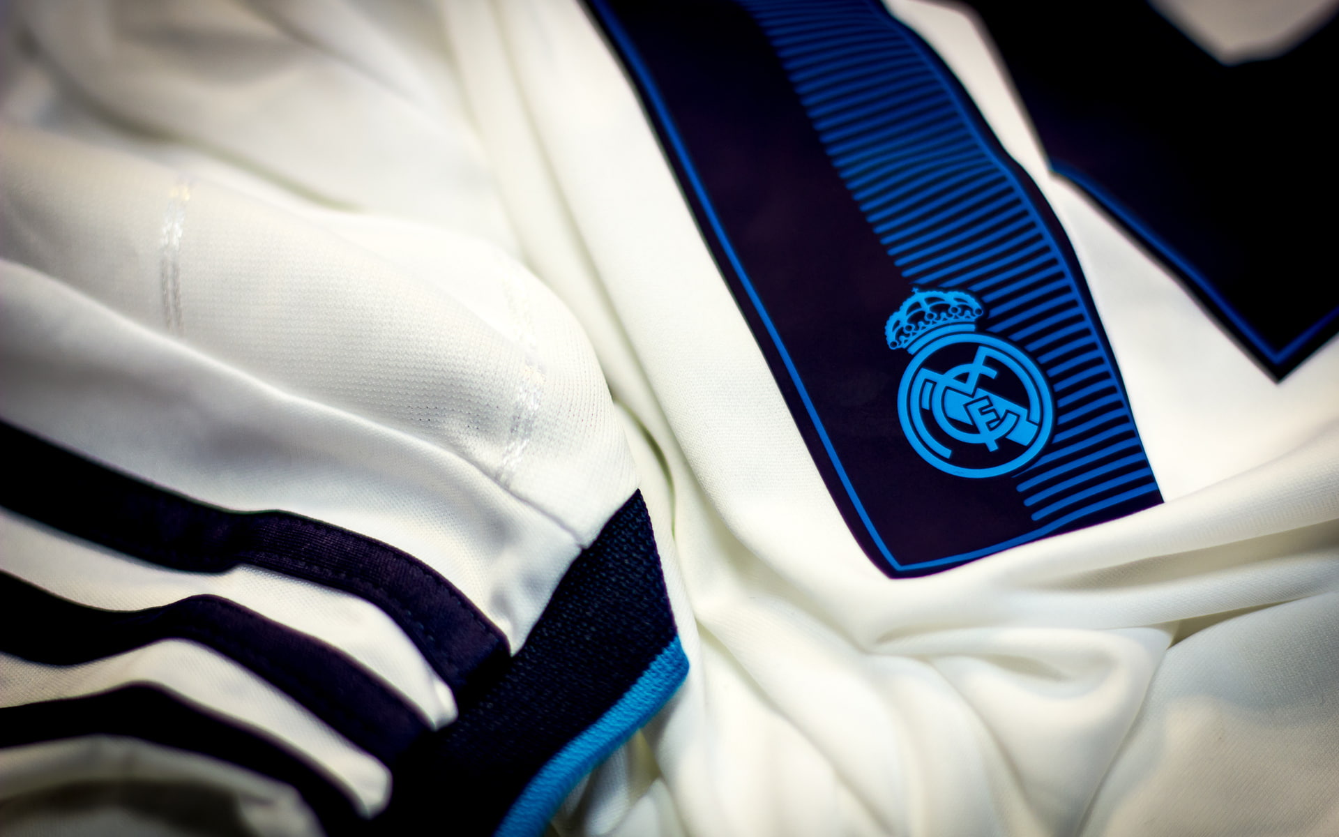 real, clothes, text, kit, adidas, shape, logo, 1080P, football, soccer, madrid, HD Wallpaper
