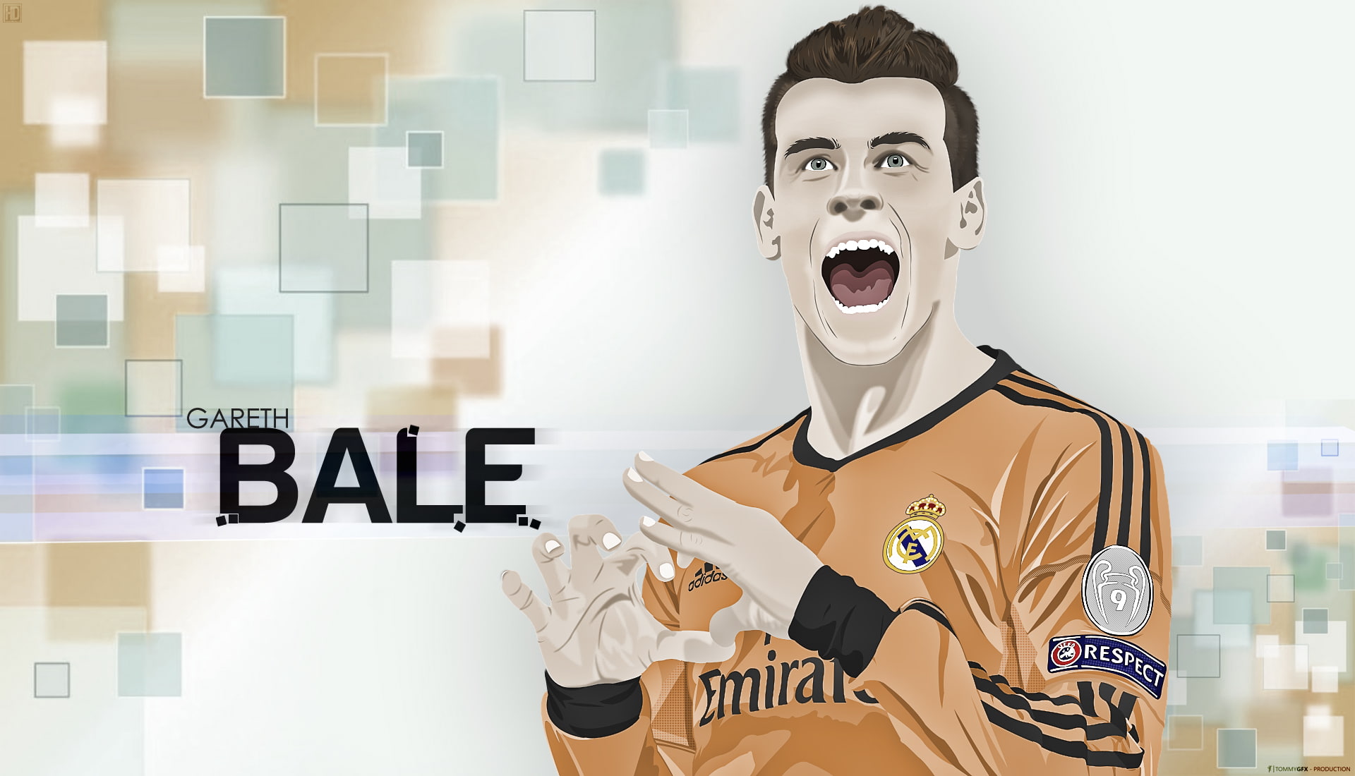 la liga, 1080P, real madrid, gareth bale, los galacticos, bale, HD Wallpaper