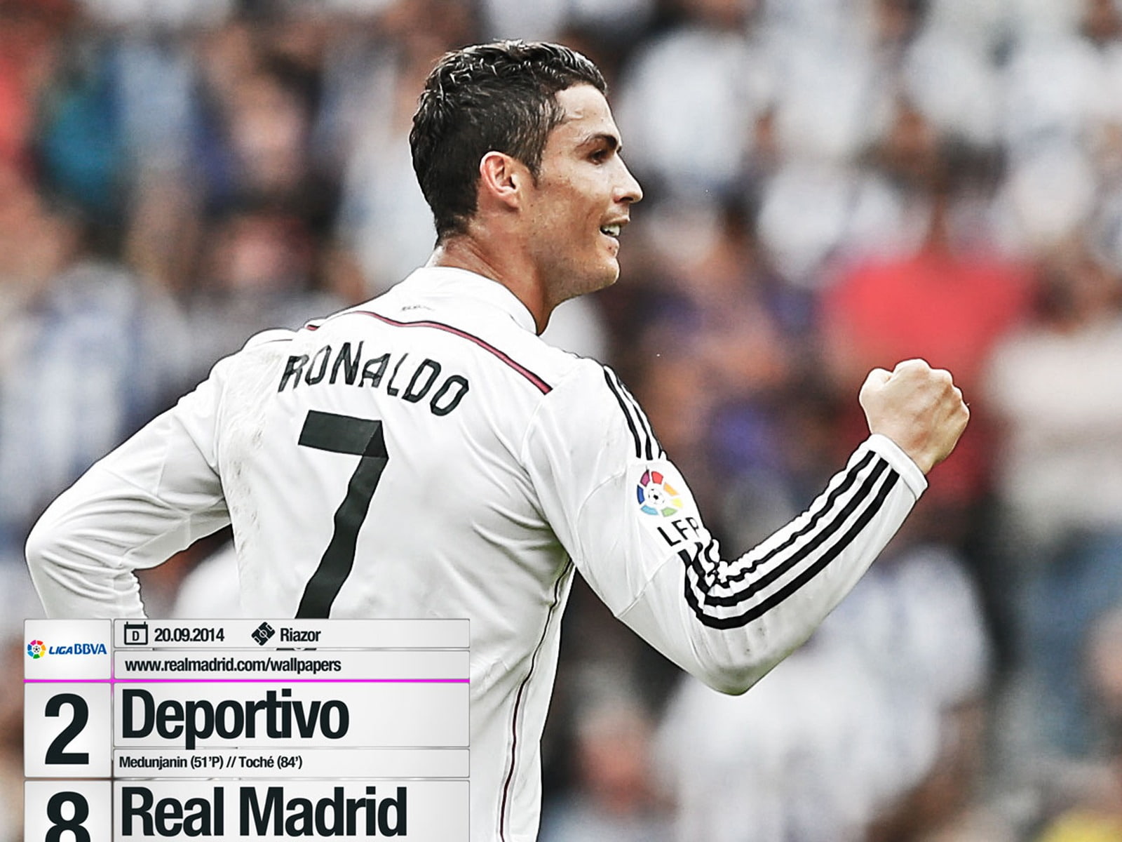 happiness, occupation, western script, males, one person, professional occupation, madrid, standing, adult, real, 720P, depor, waist up, jersey, desktop, HD Wallpaper