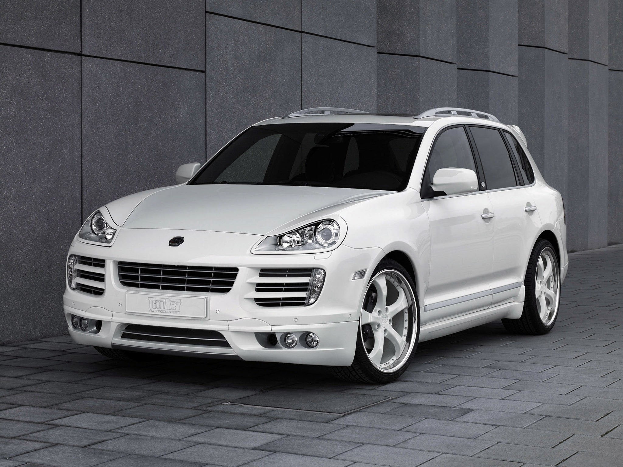 motor Vehicle, porsche, grille, exhibition, black Color, 1080P, front View, small, building exterior, technology, shiny, british Culture, john Cooper Works, HD Wallpaper