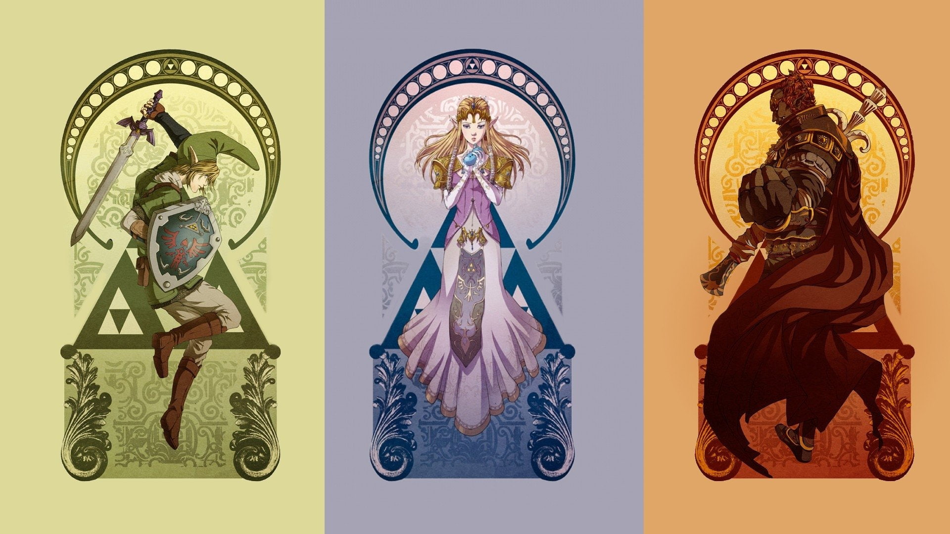 Zelda, Ganondorf, 1080P, Link, The Legend Of Zelda: Ocarina Of Time, HD Wallpaper