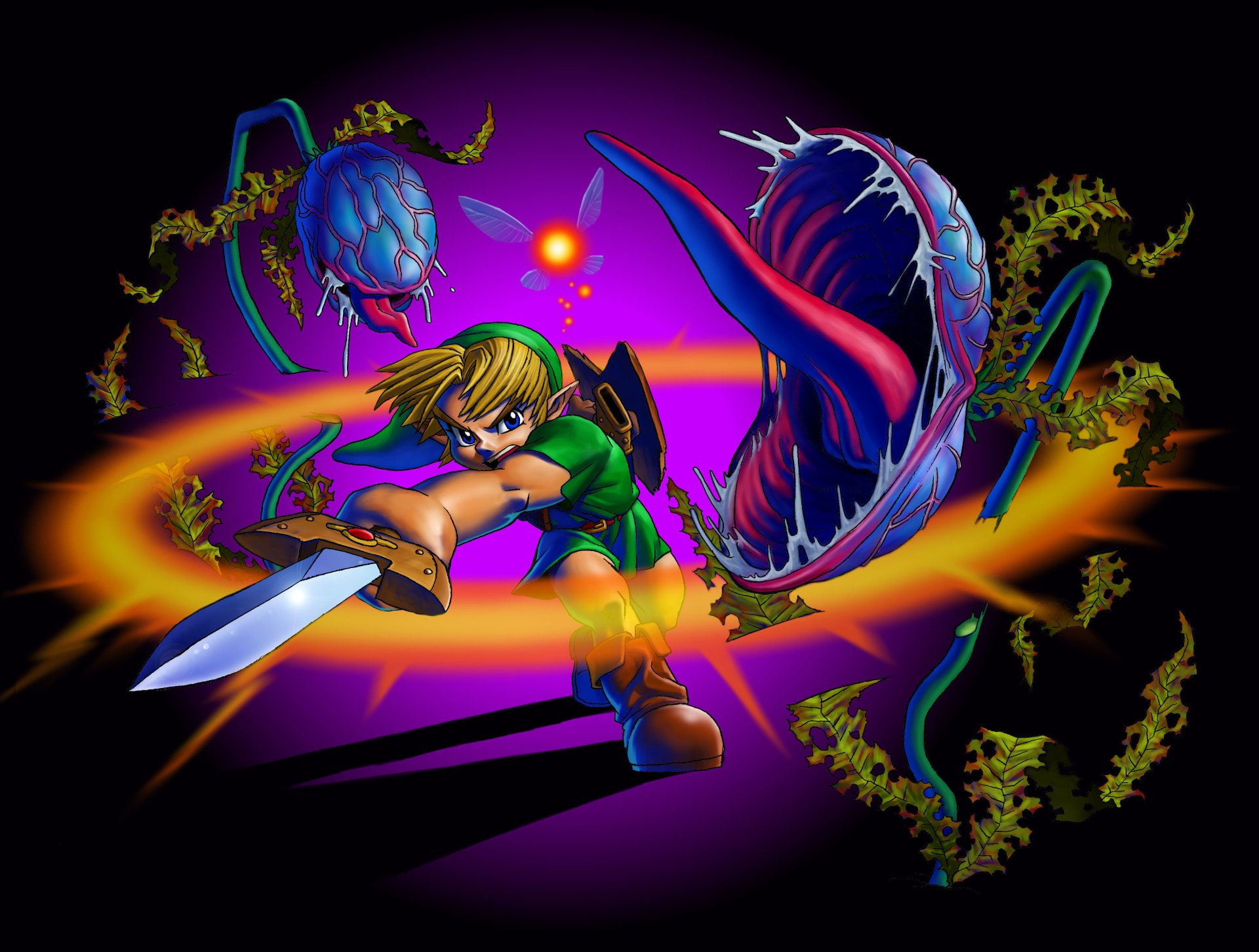 Zelda, 1080P, The Legend Of Zelda: Ocarina Of Time, Link, HD Wallpaper