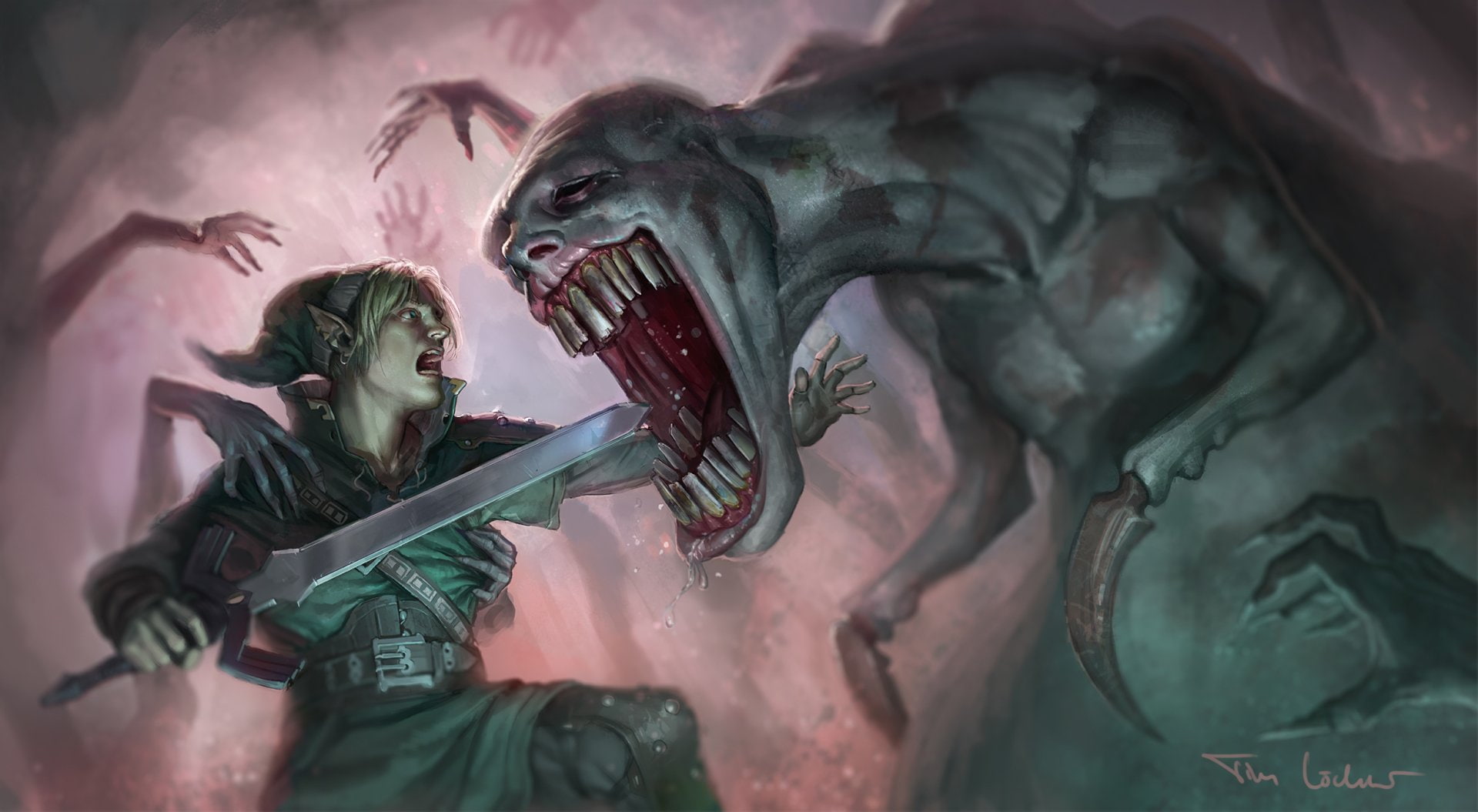 human representation, religion, female likeness, people, representation, Link, indoors, Scary, creativity, art and craft, Dead Hand (The Legend Of Zelda), HD Wallpaper