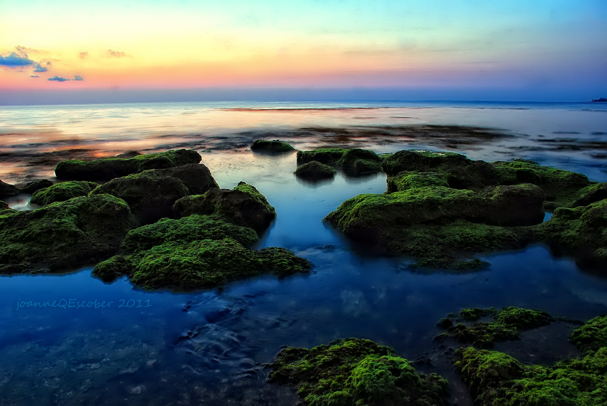 norte, blue, dusk, body, seascape, philippines, ilocos, coastline, sea, 1080P, sunset, sky, nature, rock - Object, scenics, beach, outdoors, water, landscape, HD Wallpaper