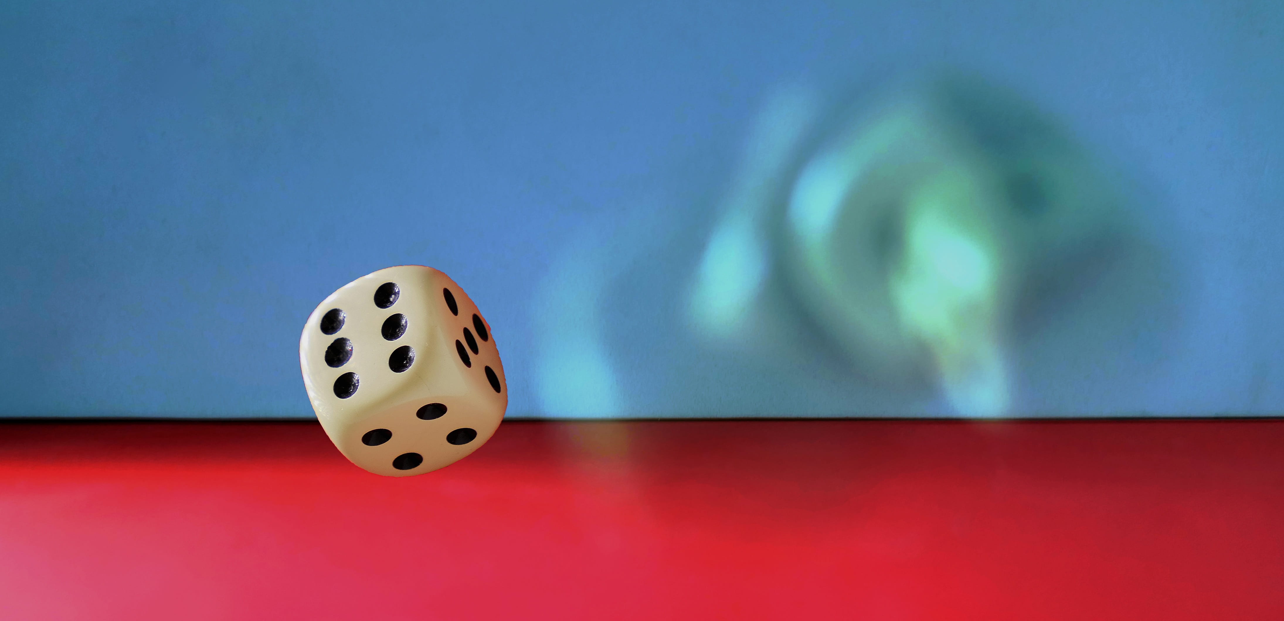 blue background, random, pay, opportunity, pattern, indoors, pastime, numbers eyes, white color, game of chance, colored background, no people, relaxation, HD Wallpaper