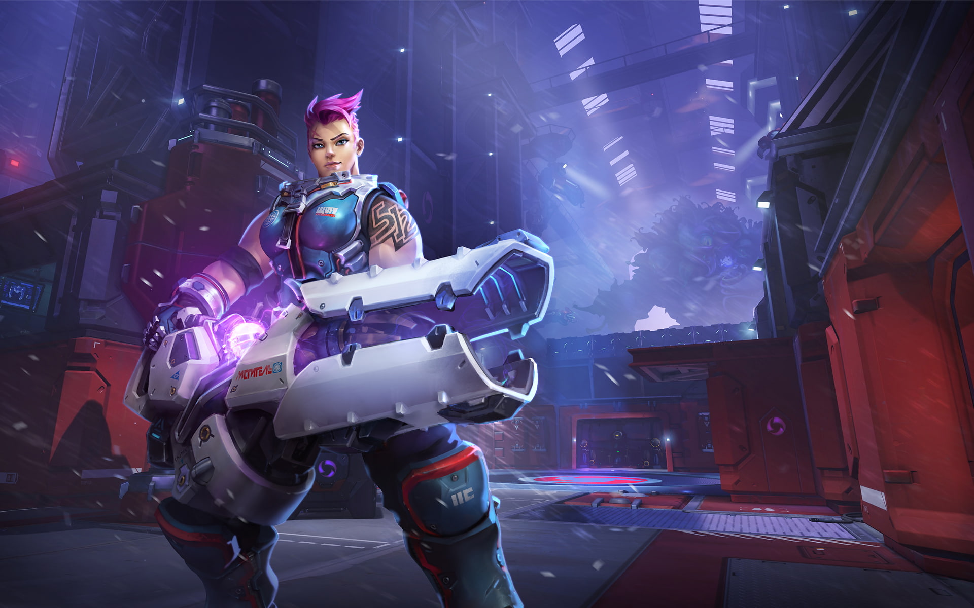 Zarya, Heroes of the Storm, 1080P, HD Wallpaper