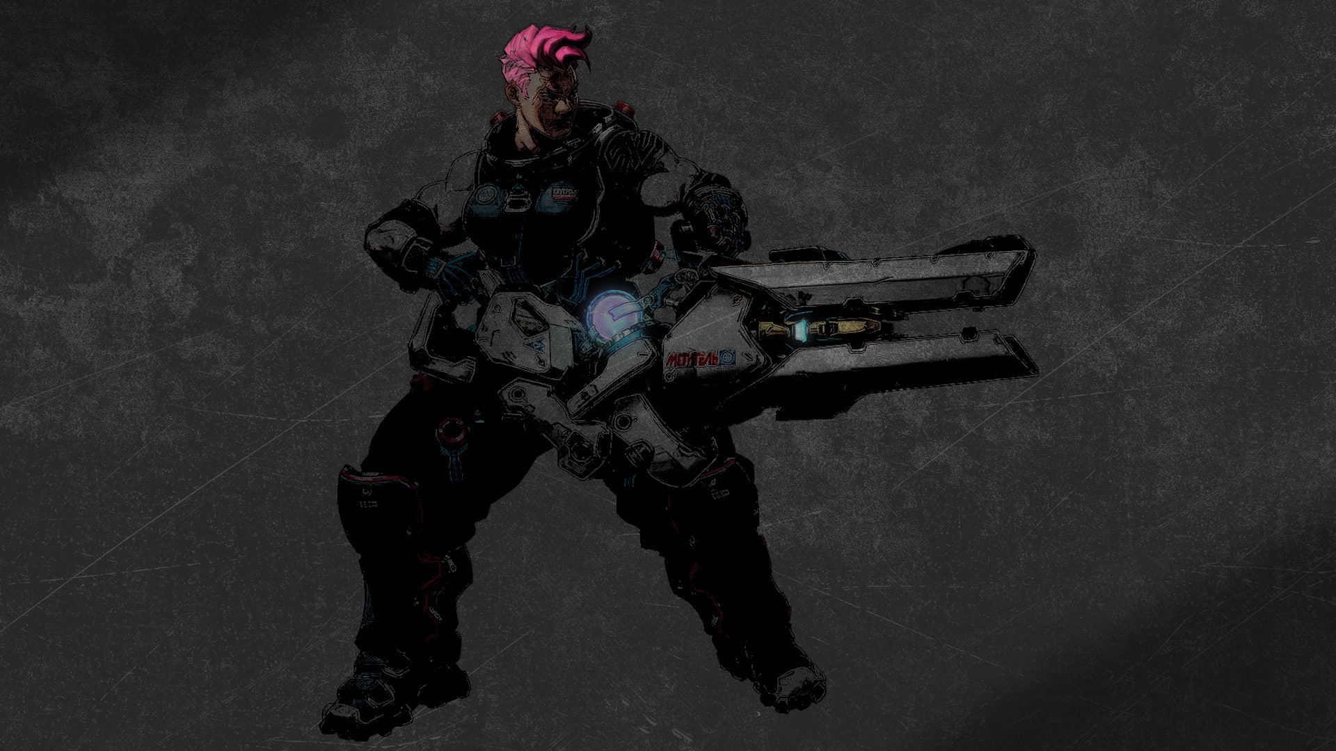 1080P, Zarya (Overwatch), Overwatch, HD Wallpaper