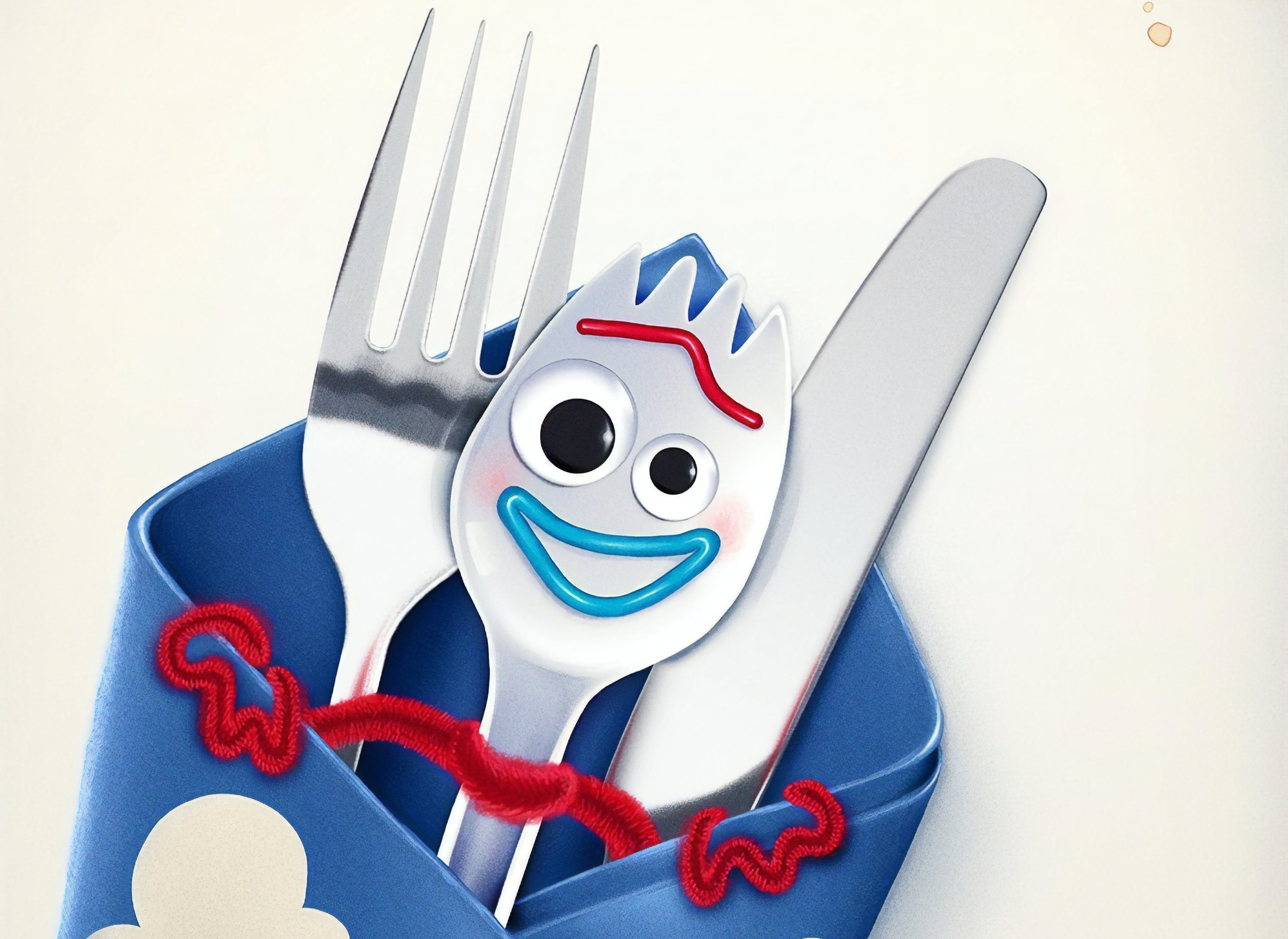 Movie, 2K, Forky (Toy Story), Toy Story 4, HD Wallpaper