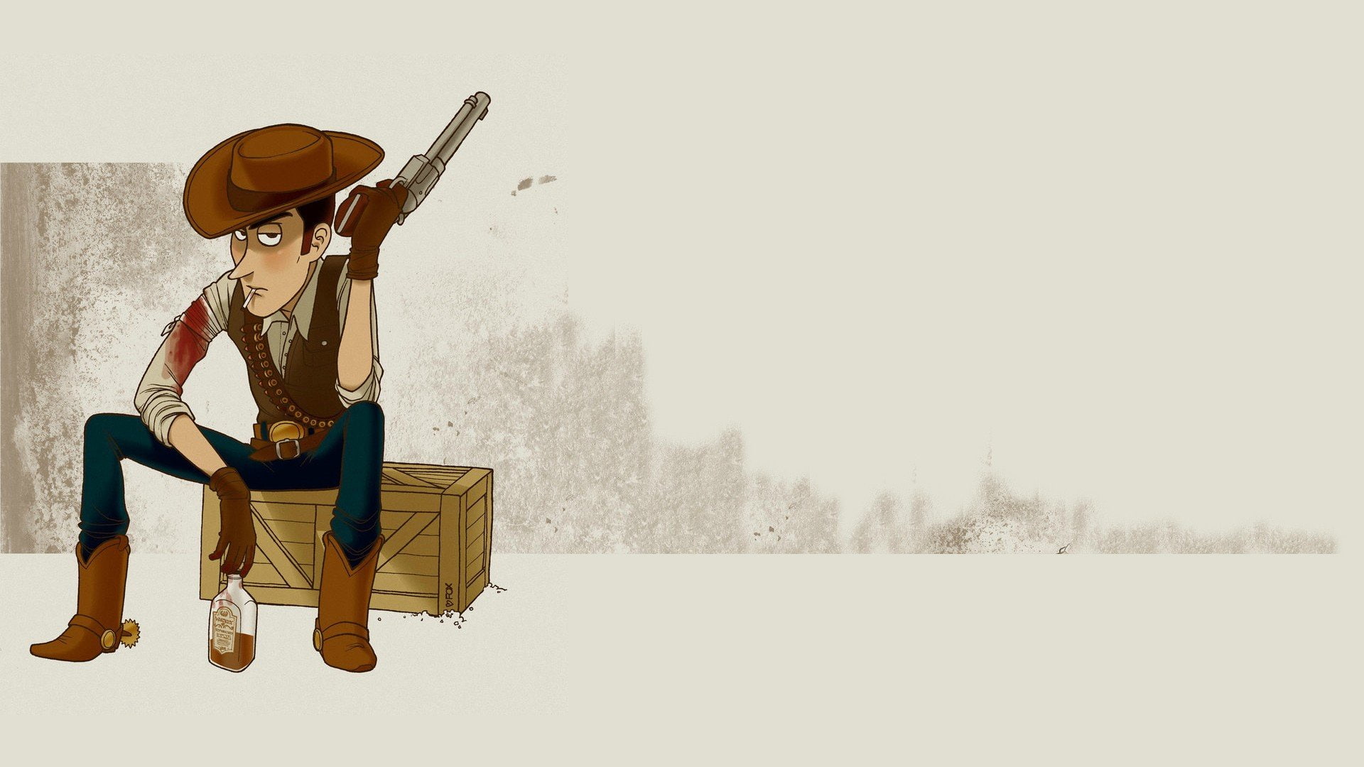 1080P, Toy Story, Sheriff Woody, HD Wallpaper