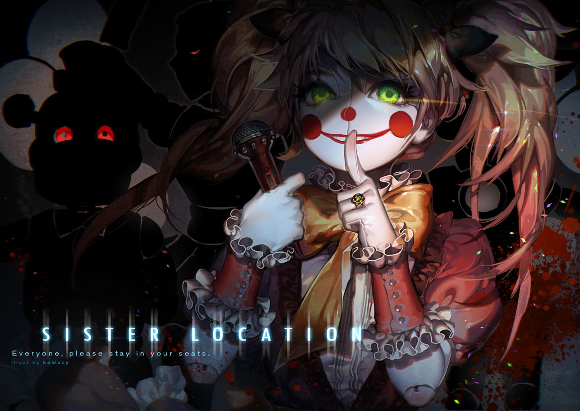 Five Nights at Freddys, Five Nights at Freddys: Sister Location, 1080P, Baby (Five Nights at Freddys), HD Wallpaper