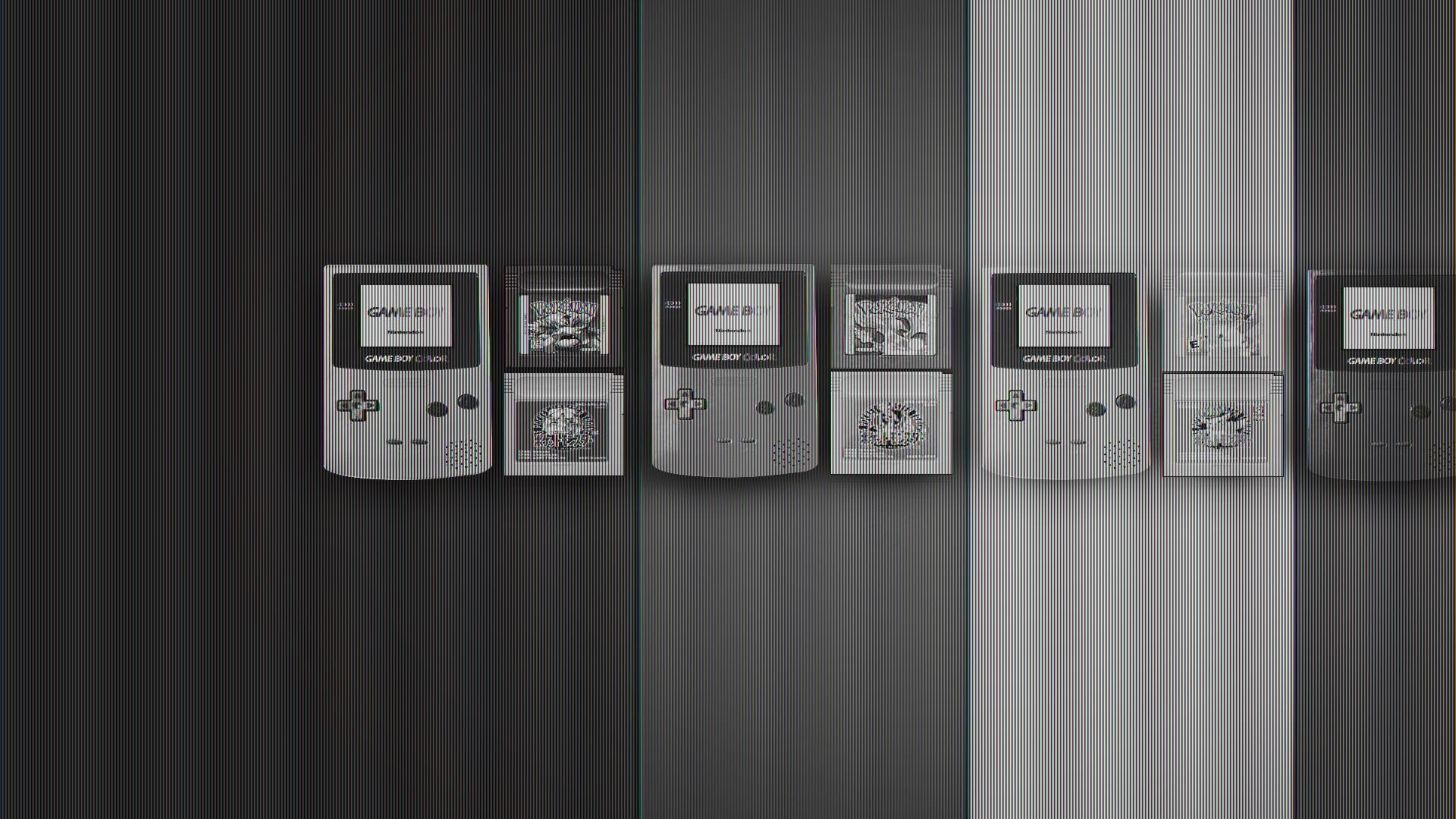 consoles, 1080P, GameBoy Color, video games, monochrome, HD Wallpaper
