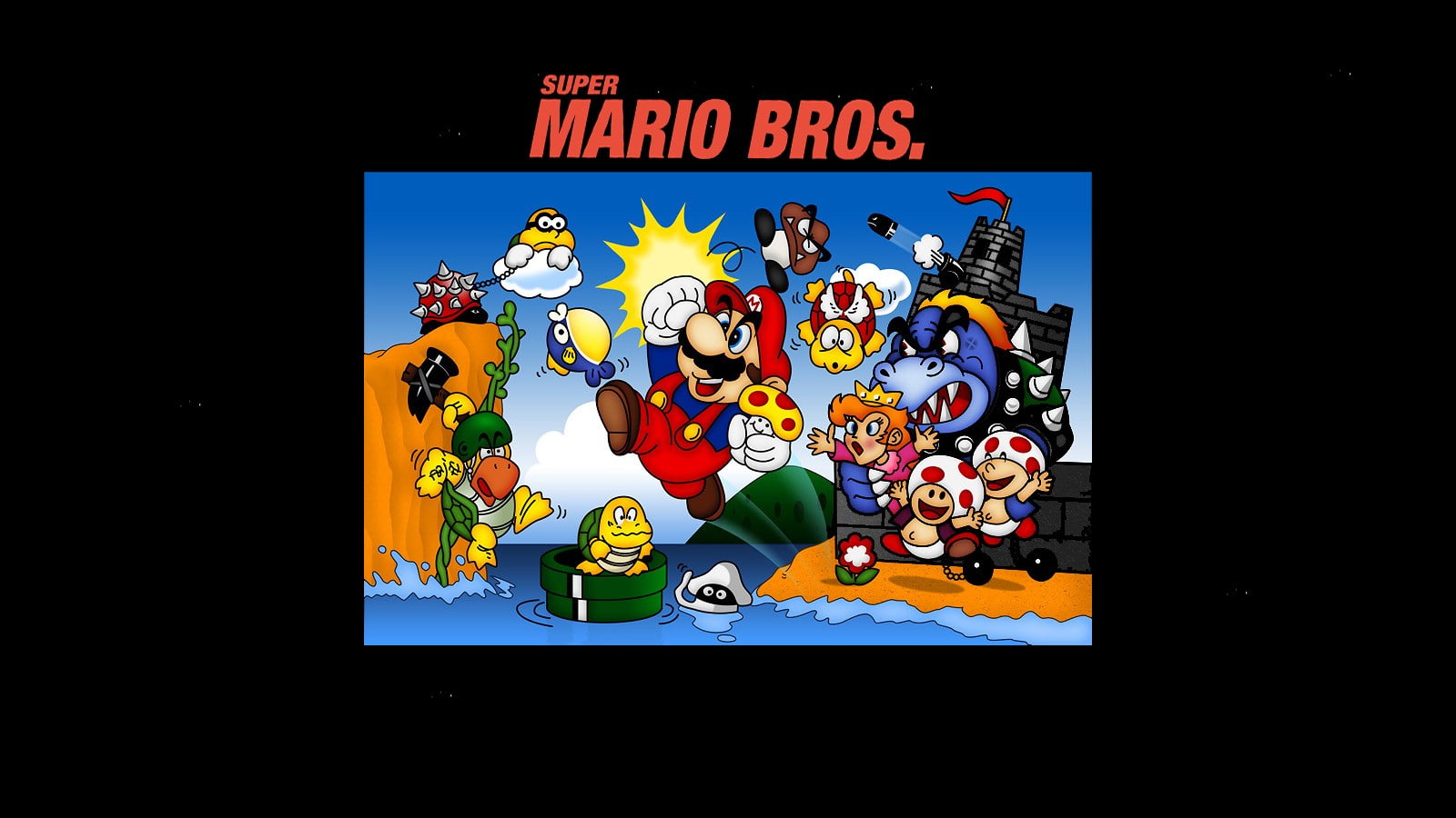 video, games, bros, 720P, entertainment, system, retro, nintendo, mario, super, HD Wallpaper