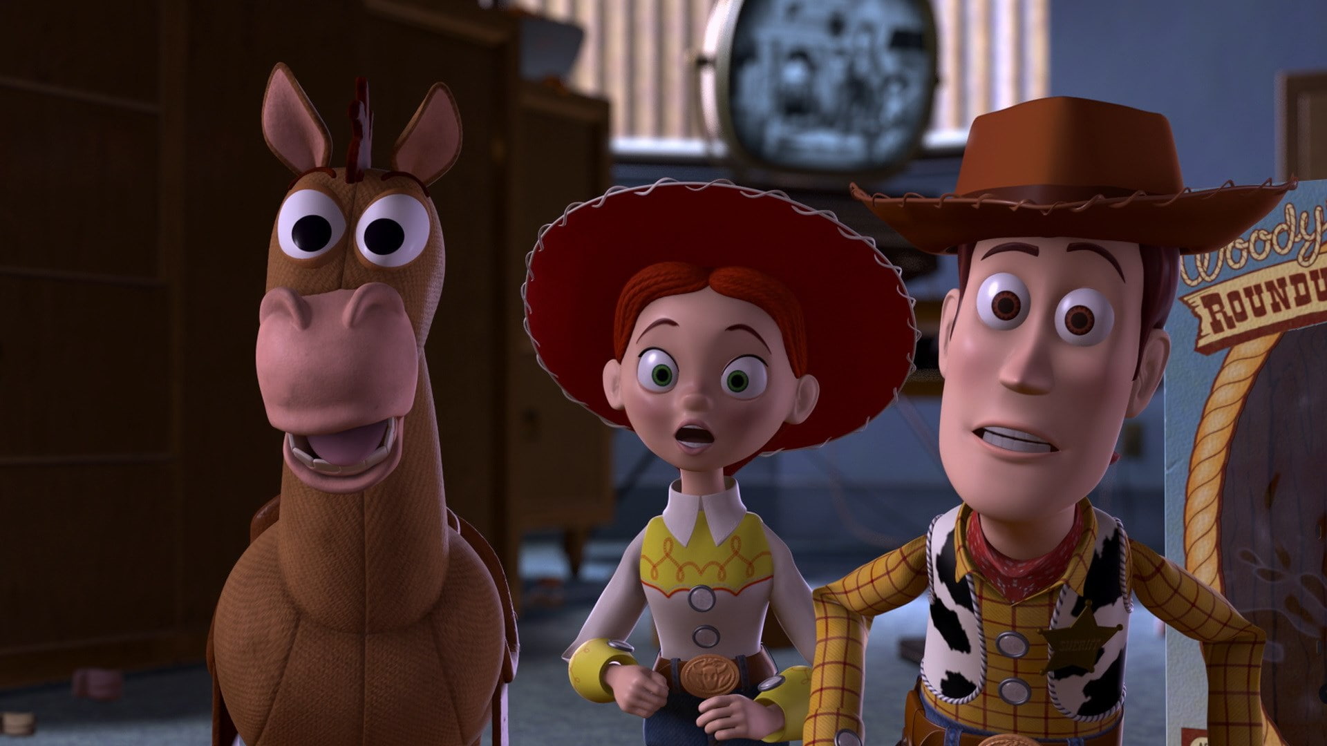 toy story 2, creativity, human representation, childhood, indoors, craft, 1080P, toy, art and craft, representation, close-up, doll, female likeness, male likeness, HD Wallpaper