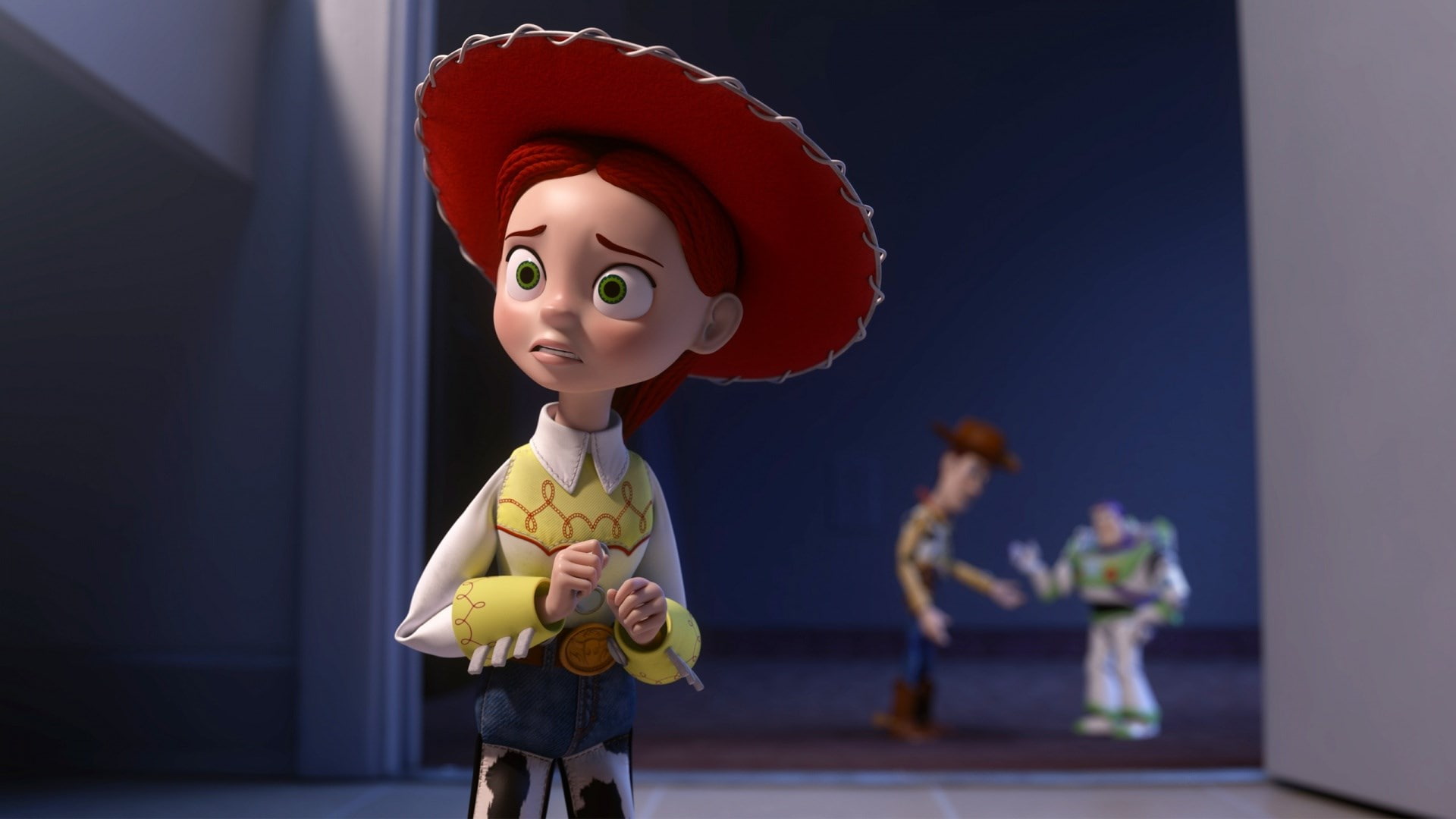 doll, toy, close-up, front view, representation, toy story 2, sculpture, innocence, childhood, still life, focus on foreground, 1080P, figurine, single object, HD Wallpaper