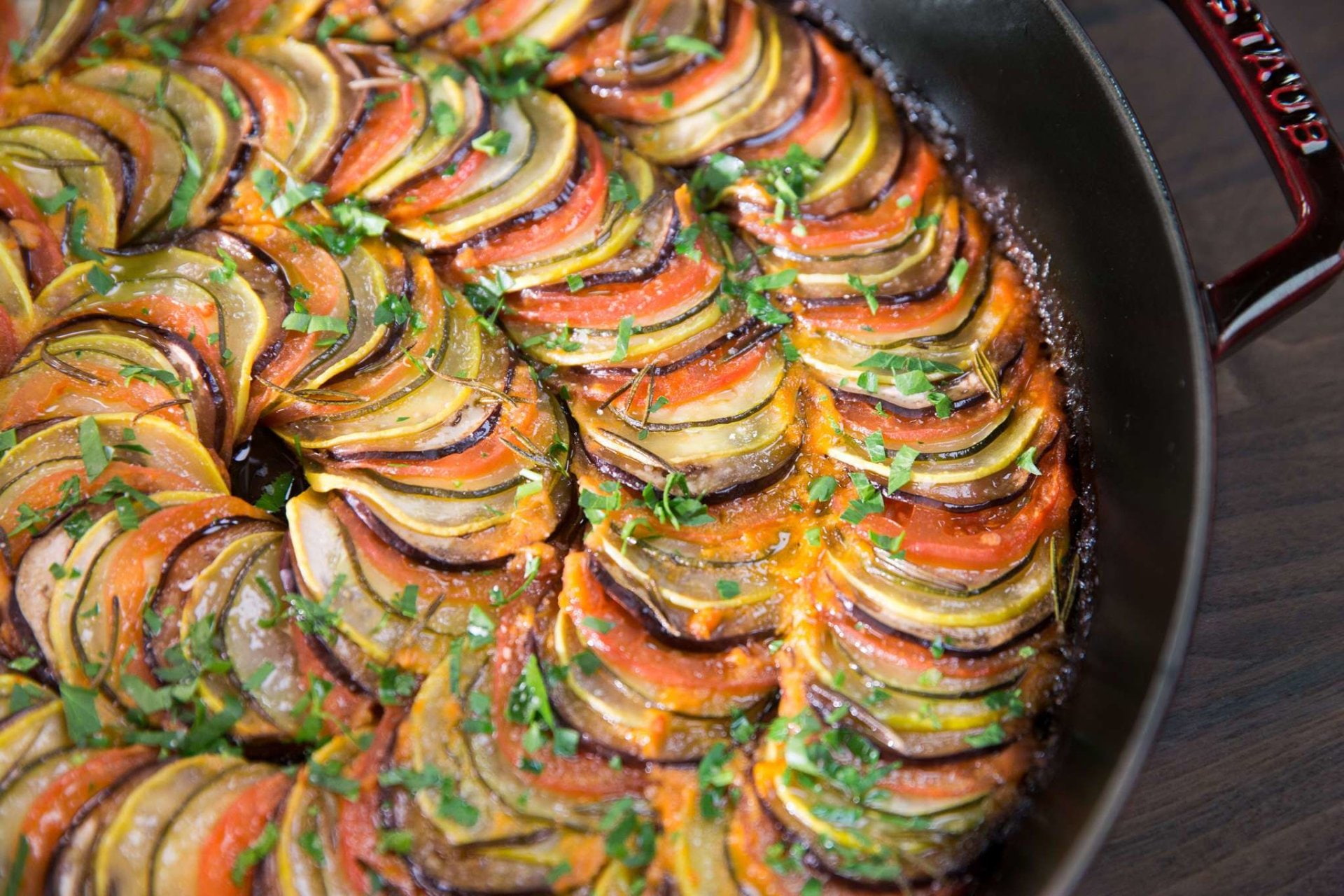Food, Ratatouille, Vegetable, 1080P, Vegetables, HD Wallpaper