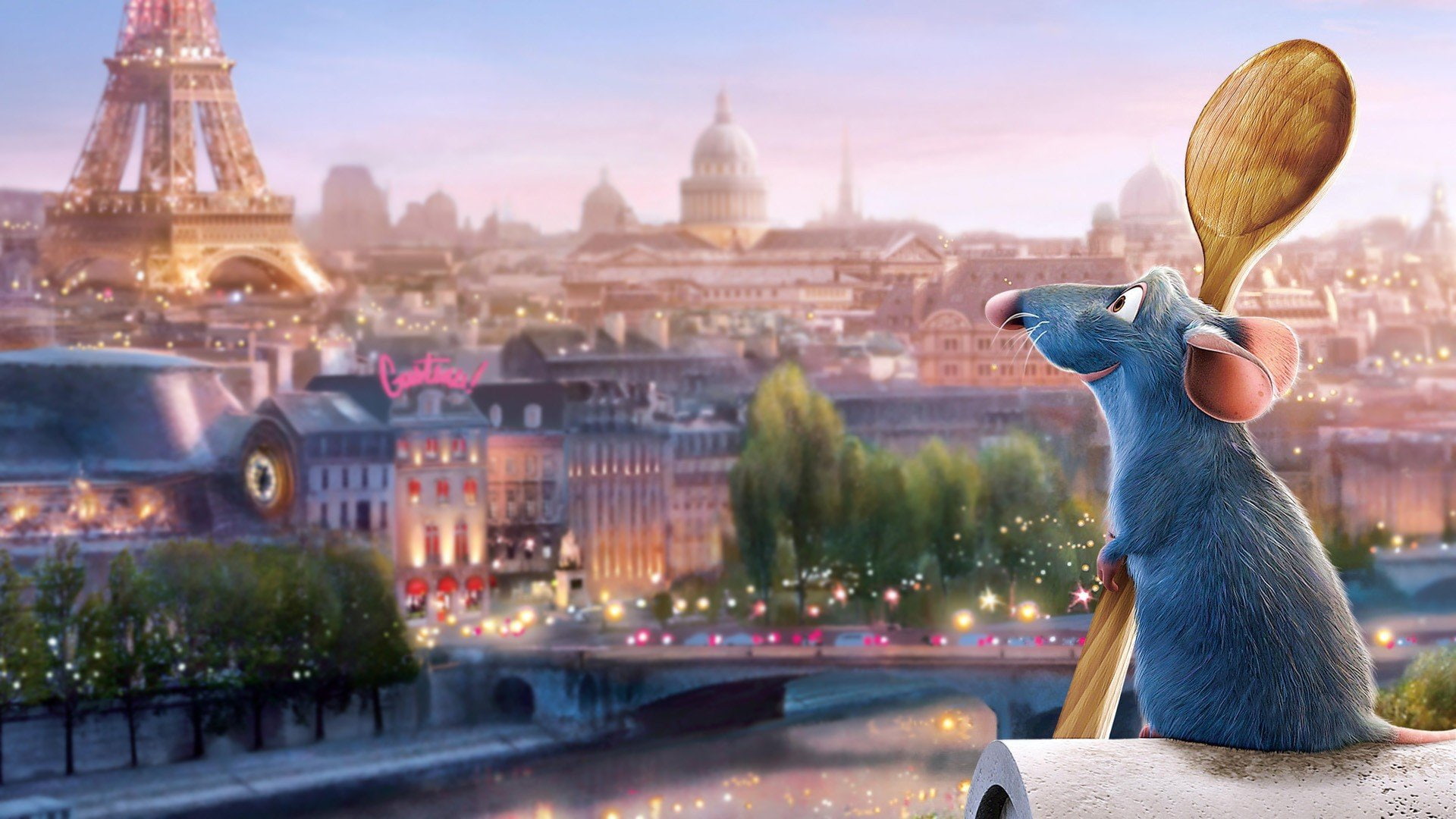 fan, 1080P, artwork, ratatouille, art, HD Wallpaper