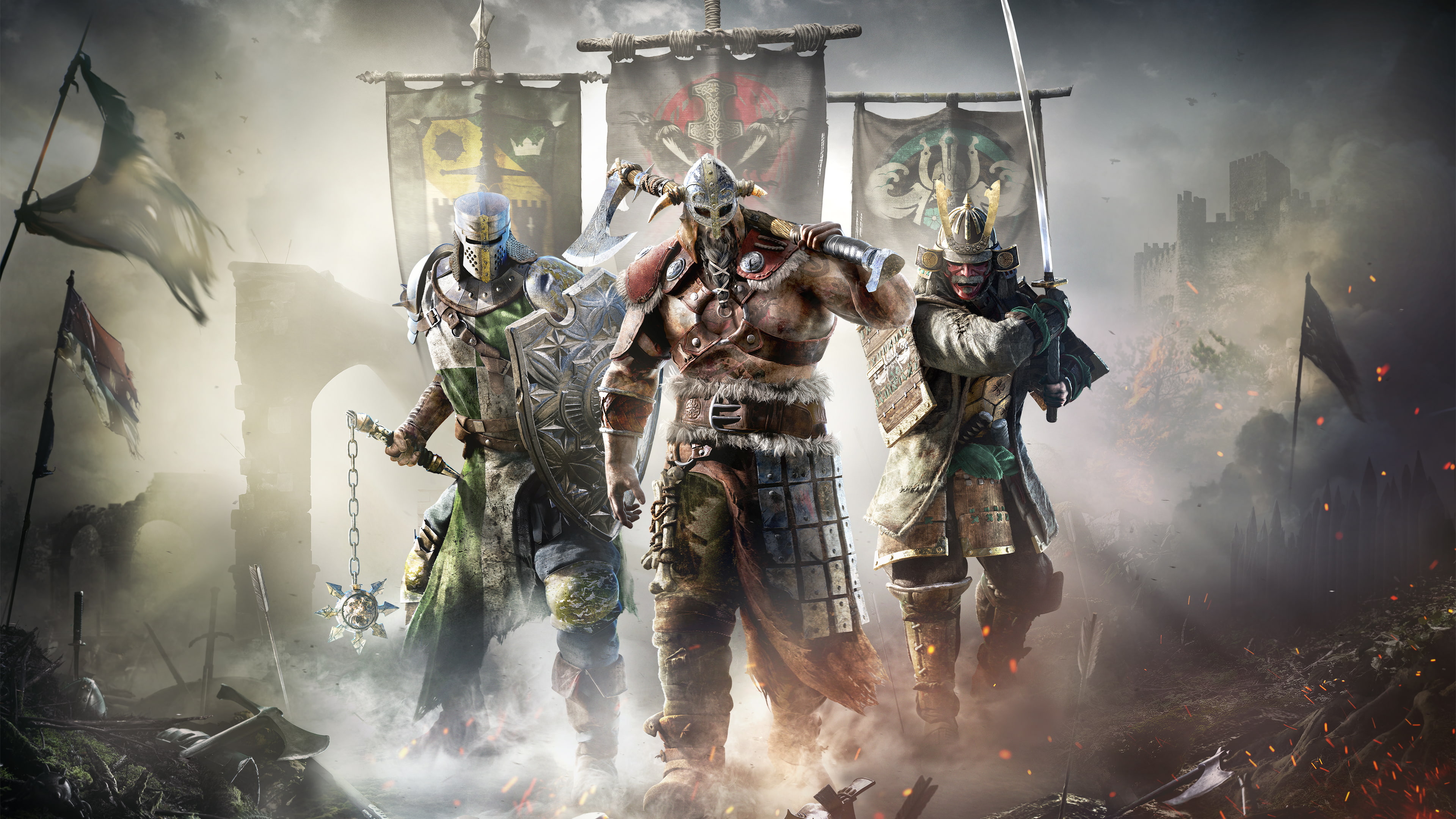 PC gaming, For Honor, Video Game Art, video games, 4K, HD Wallpaper