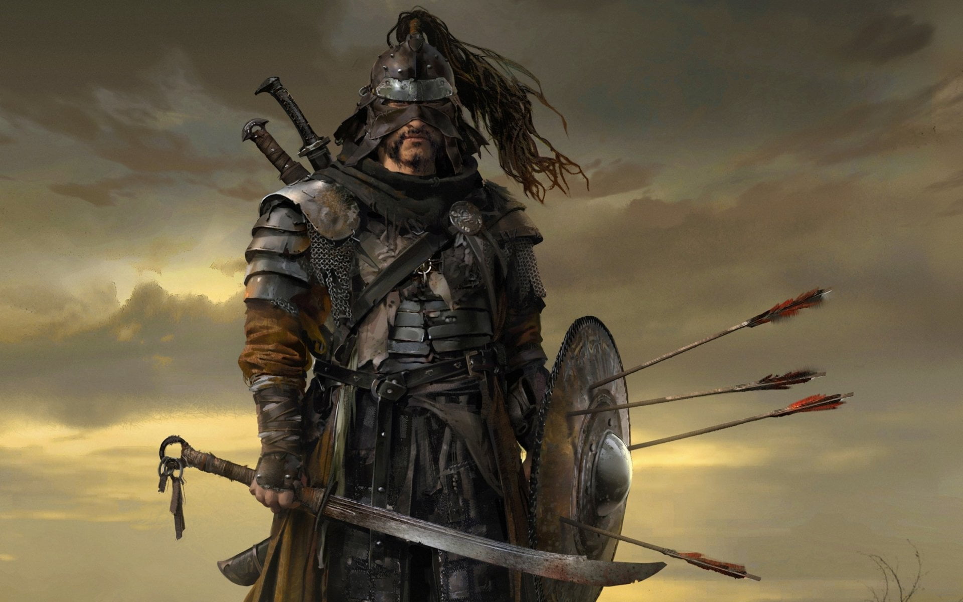 1080P, Mongols, warrior, HD Wallpaper