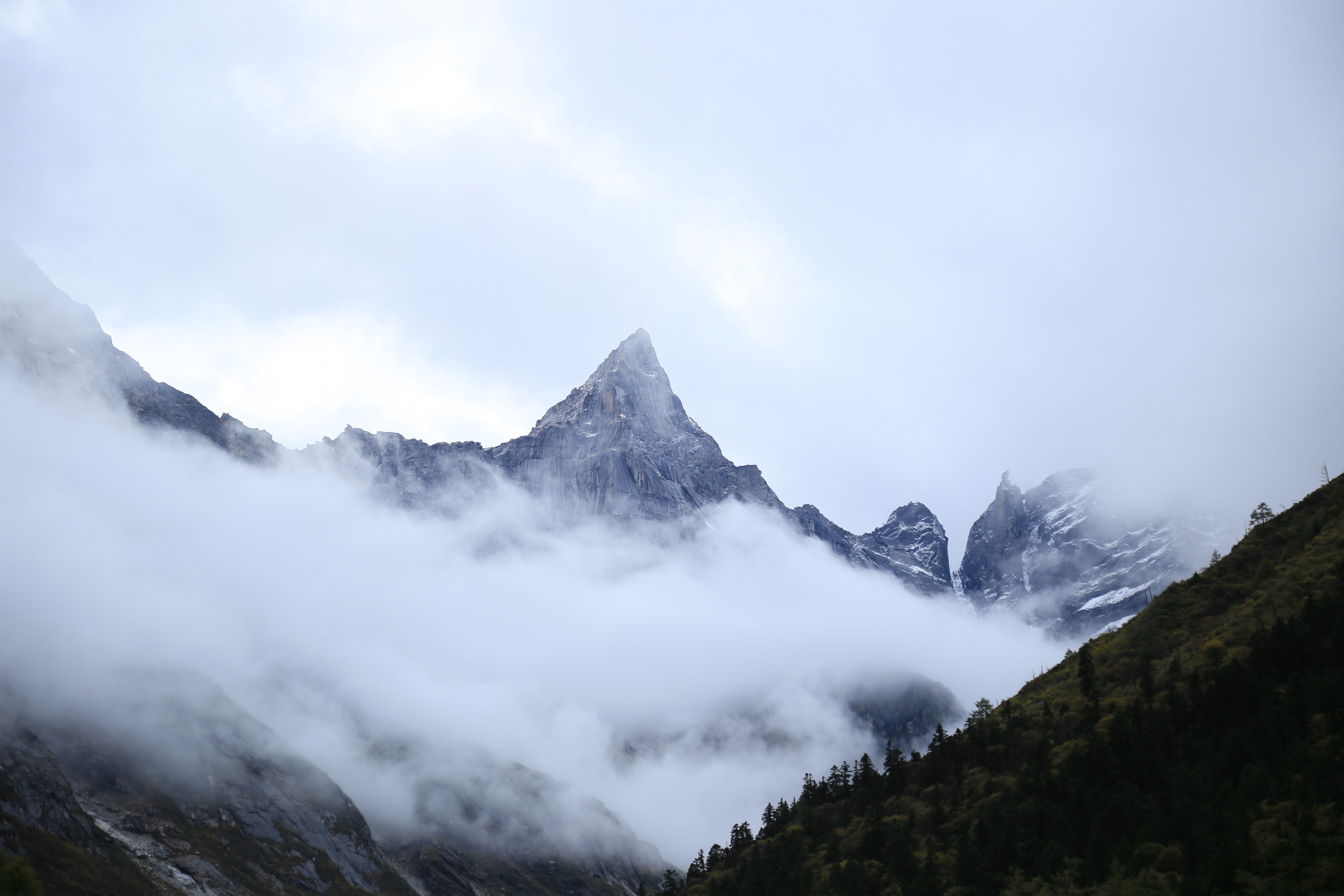 no people, northwest, idyllic, china, fam, nature, beauty in nature, mountain, formation, early in the morning, day, non-urban scene, outdoors, remote, HD Wallpaper